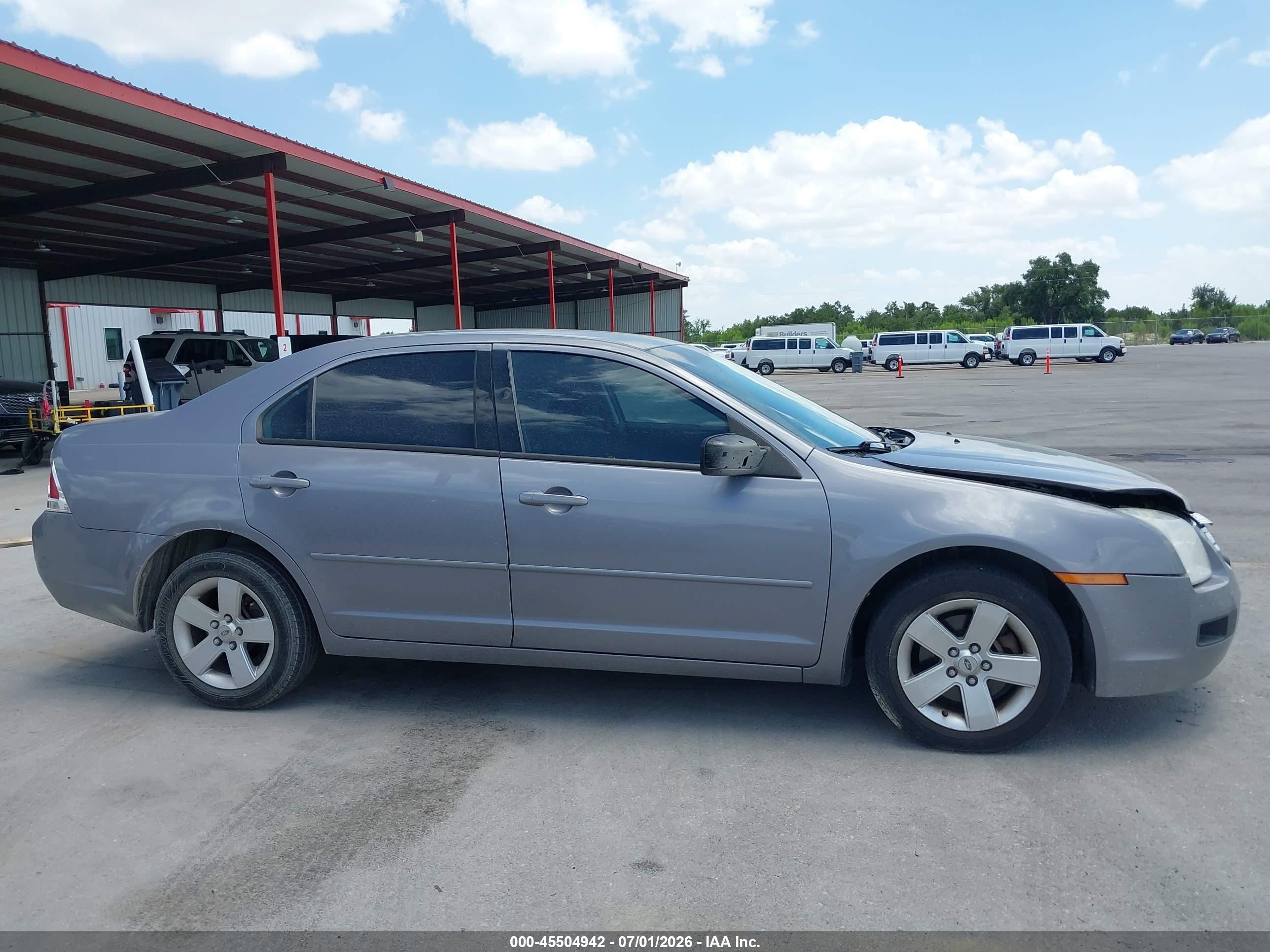 2006 Ford Fusion Se Gray vin: 3FAFP07196R116896
