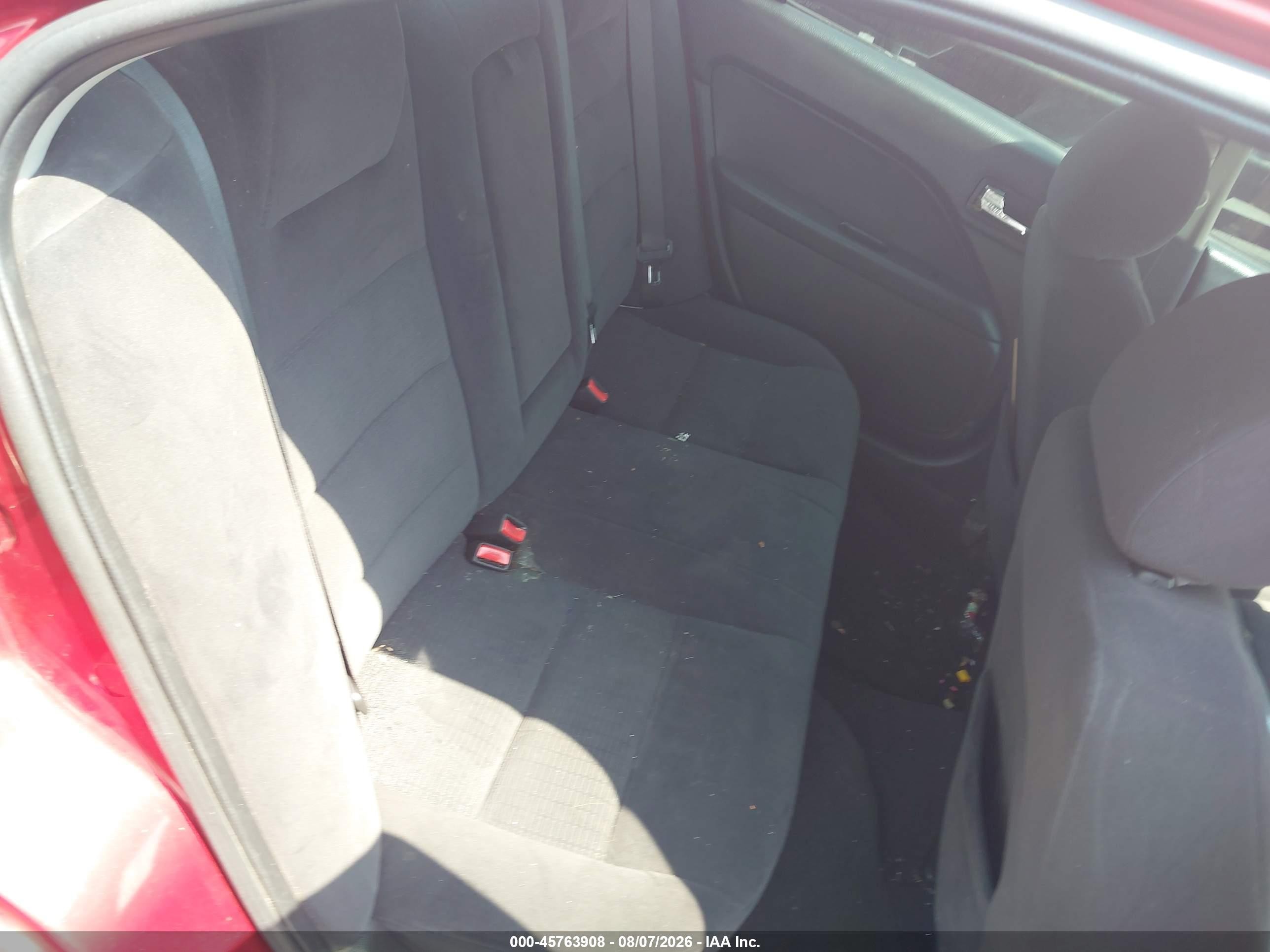 2006 Ford Fusion Se Red vin: 3FAFP071X6R181210