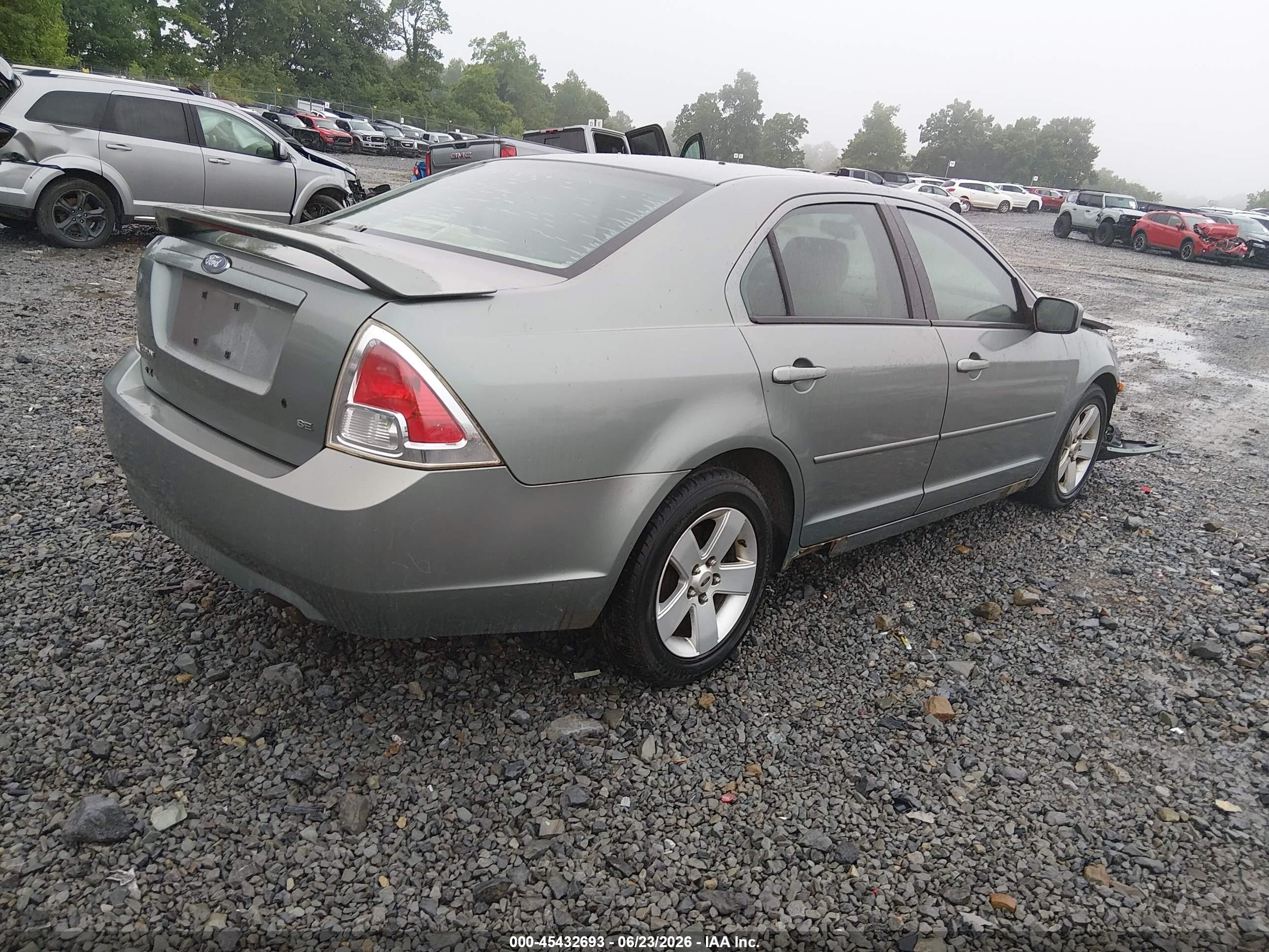 2006 Ford Fusion Se Green vin: 3FAFP07Z06R154765