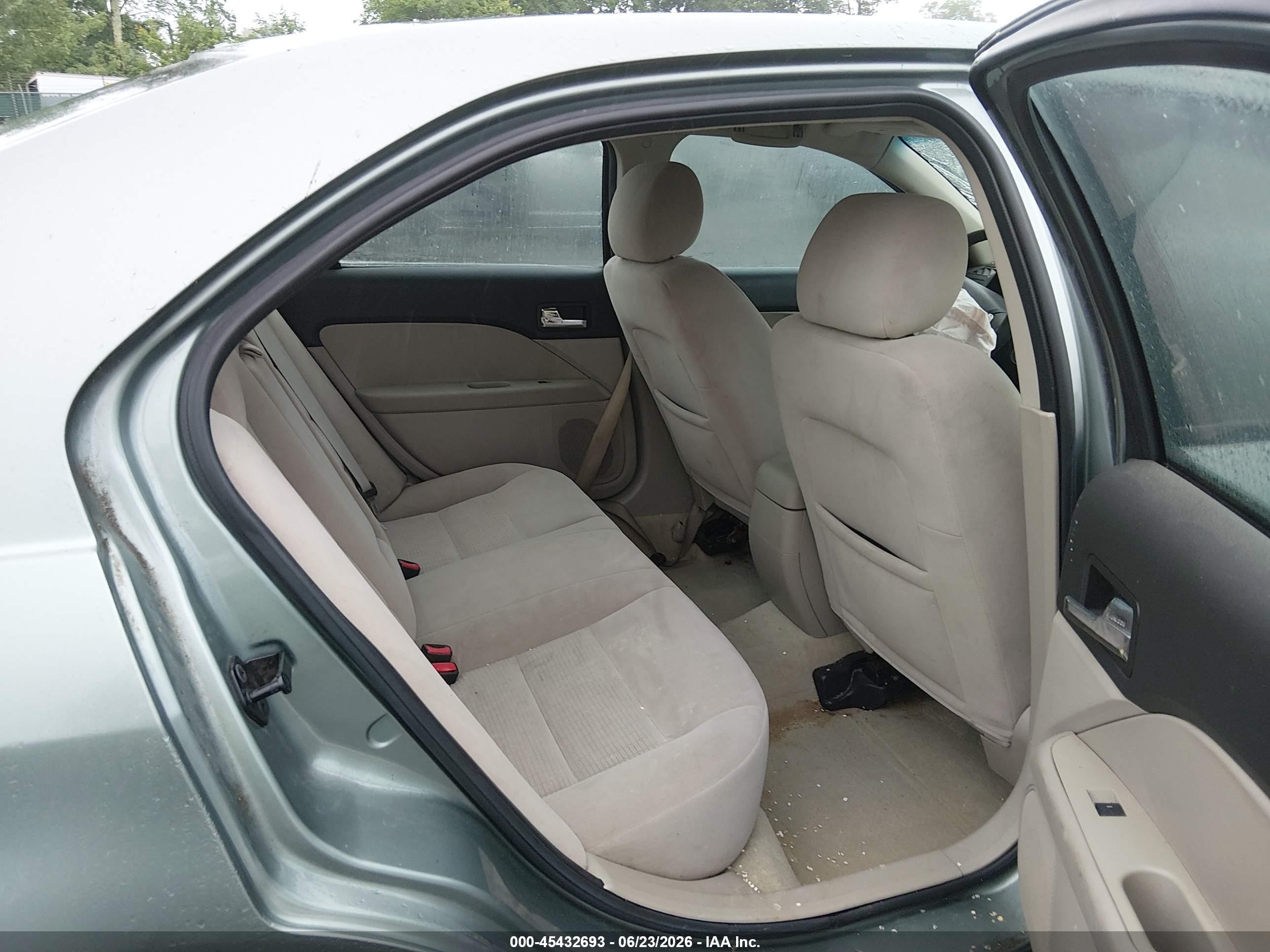 2006 Ford Fusion Se Green vin: 3FAFP07Z06R154765