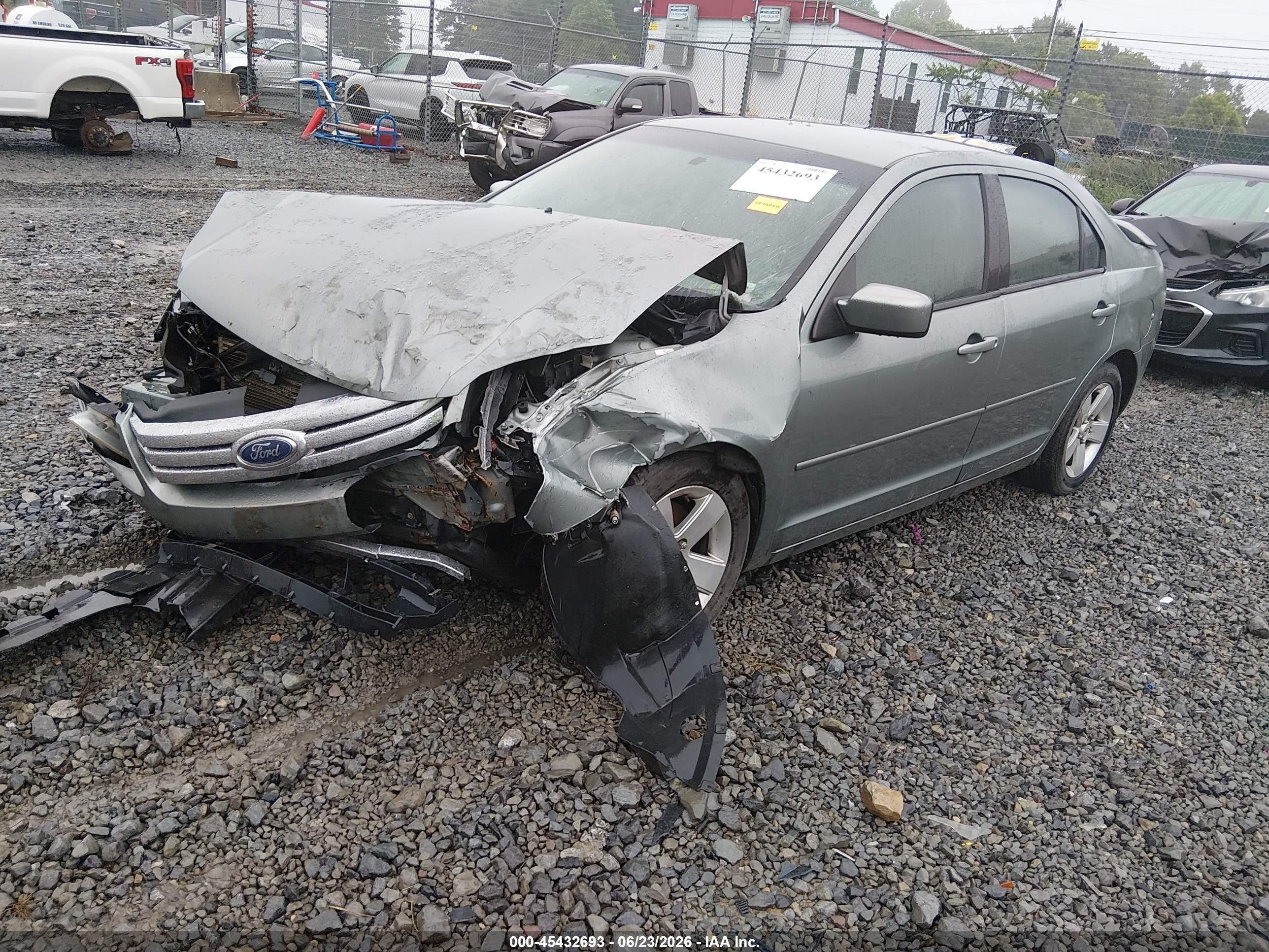 2006 Ford Fusion Se Green vin: 3FAFP07Z06R154765