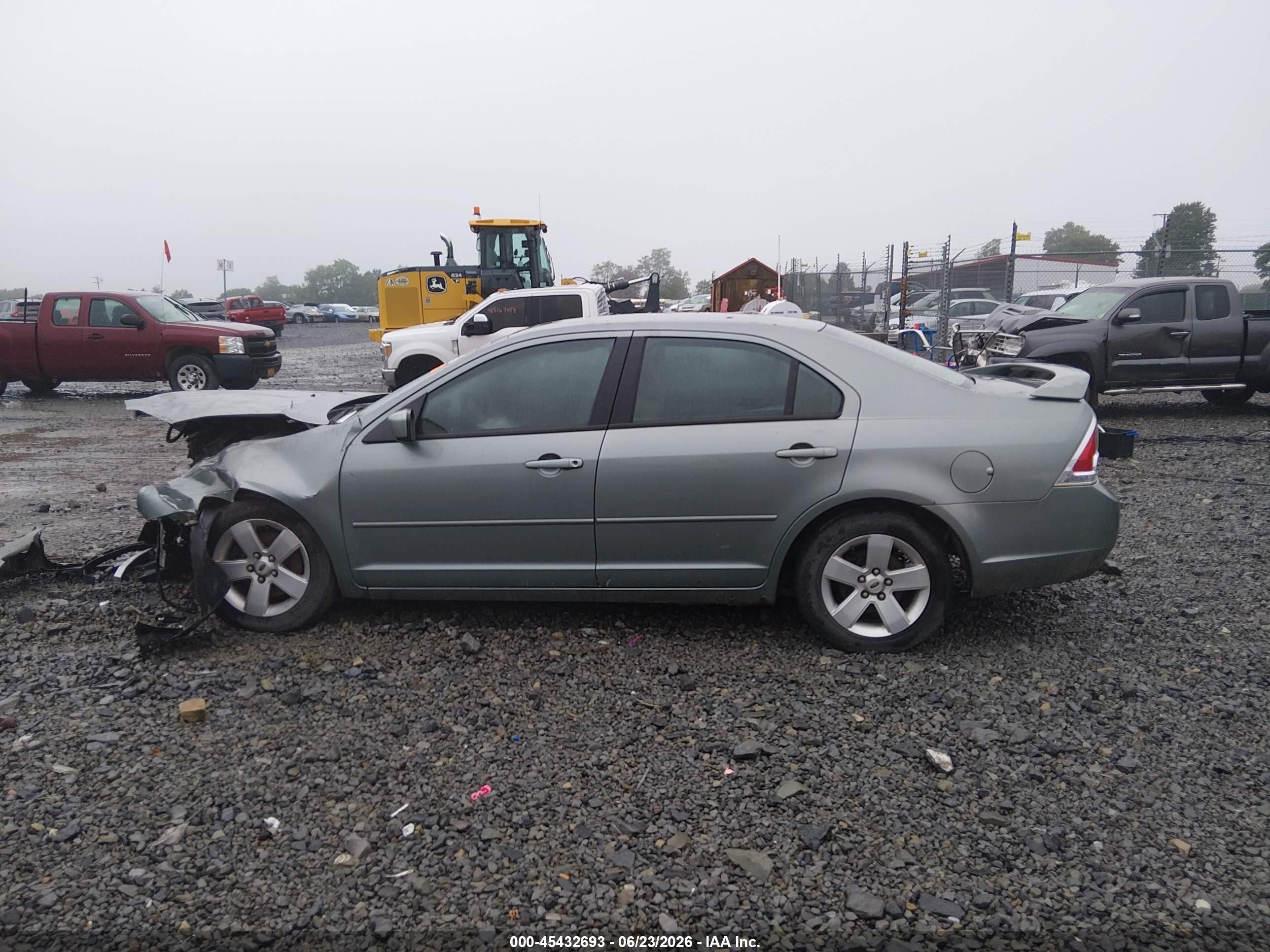 2006 Ford Fusion Se Green vin: 3FAFP07Z06R154765