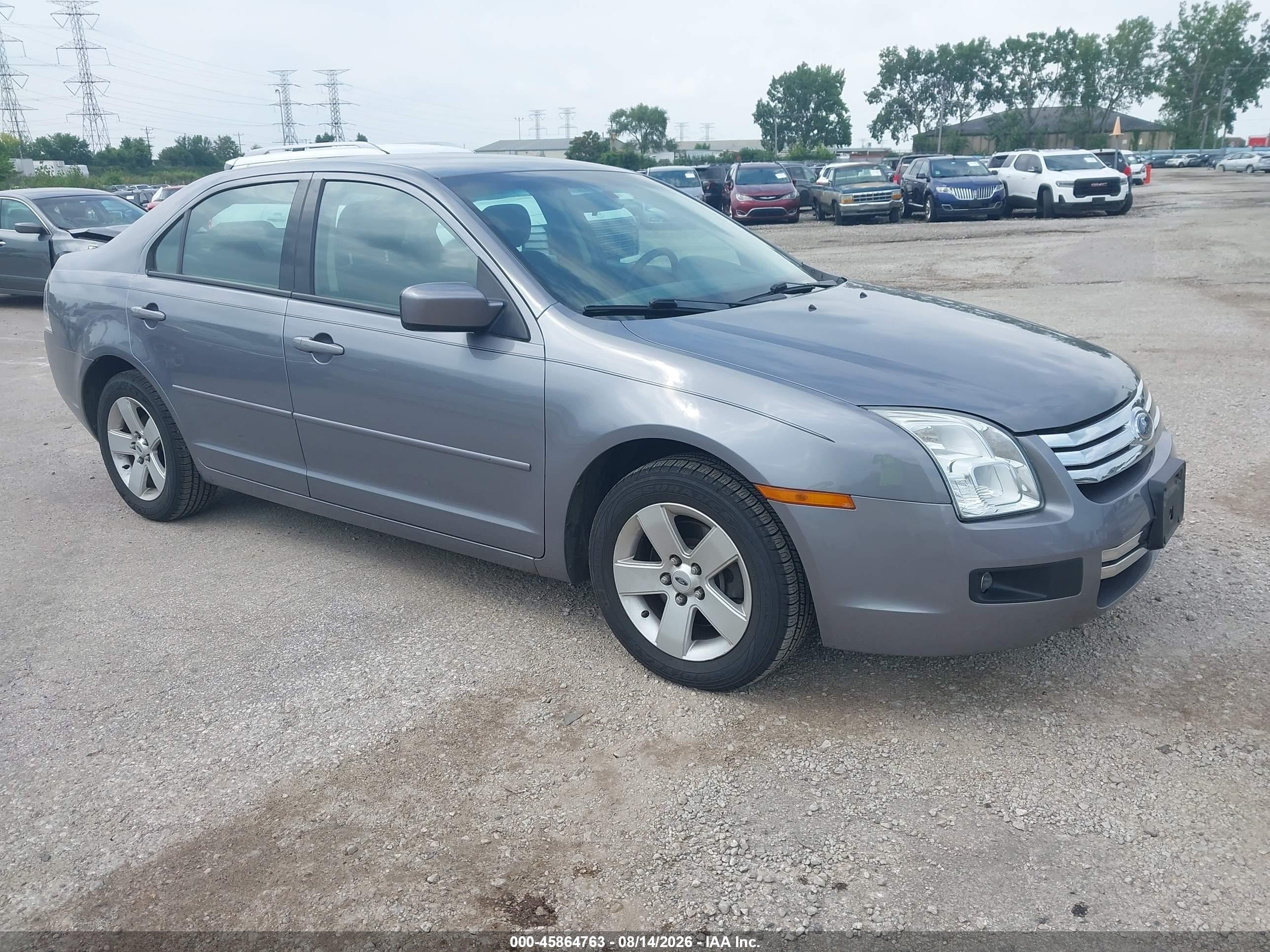 2006 Ford Fusion Se Gray vin: 3FAFP07Z06R238133