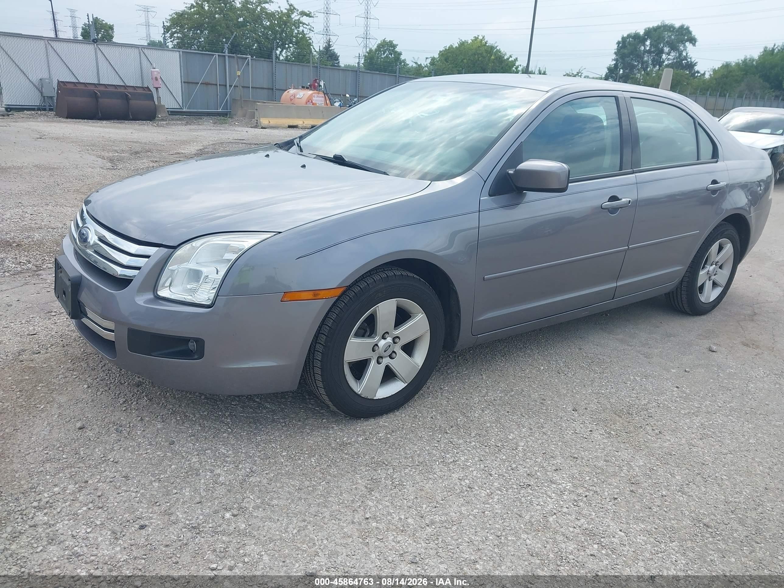2006 Ford Fusion Se Gray vin: 3FAFP07Z06R238133