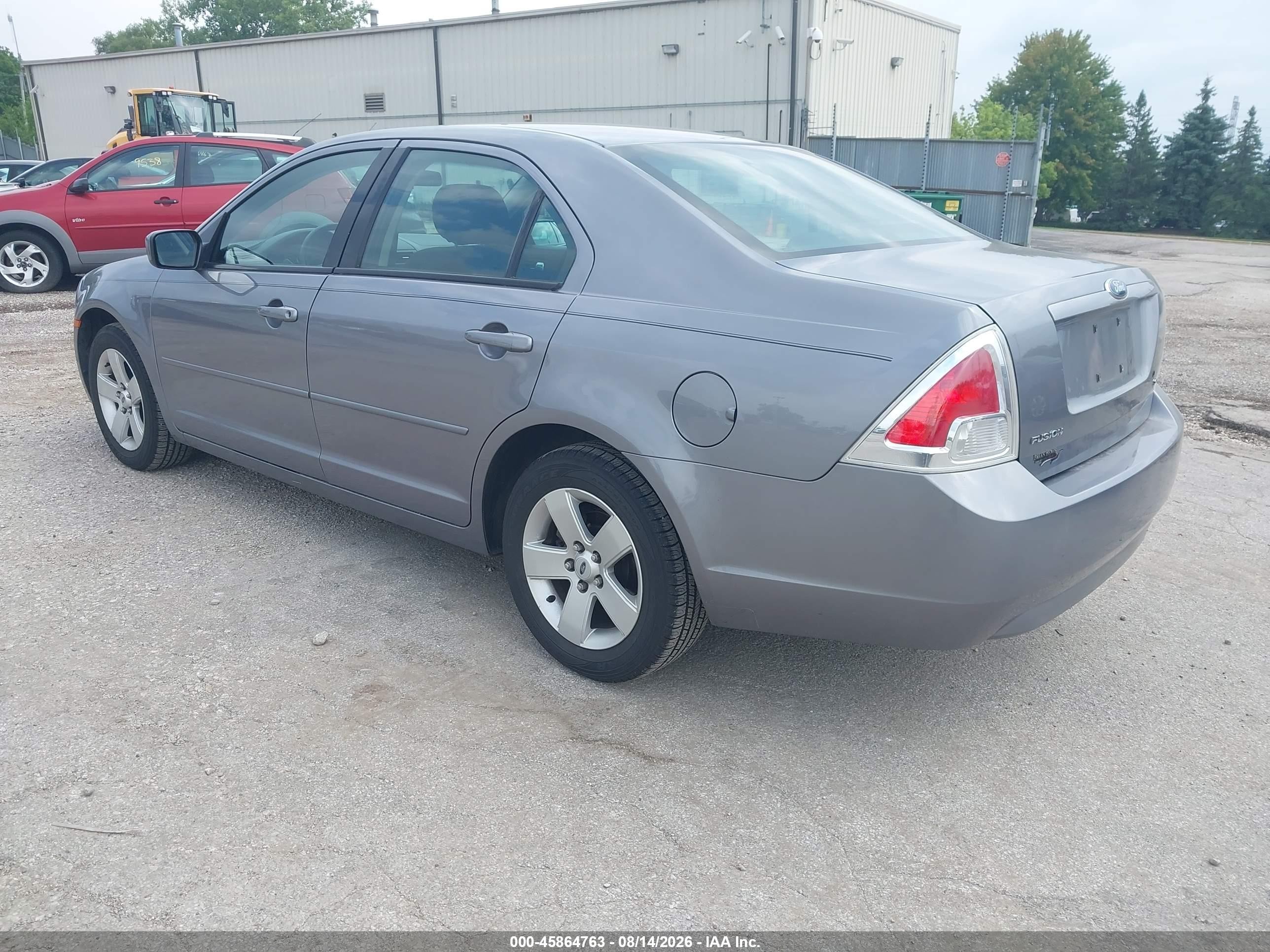 2006 Ford Fusion Se Gray vin: 3FAFP07Z06R238133