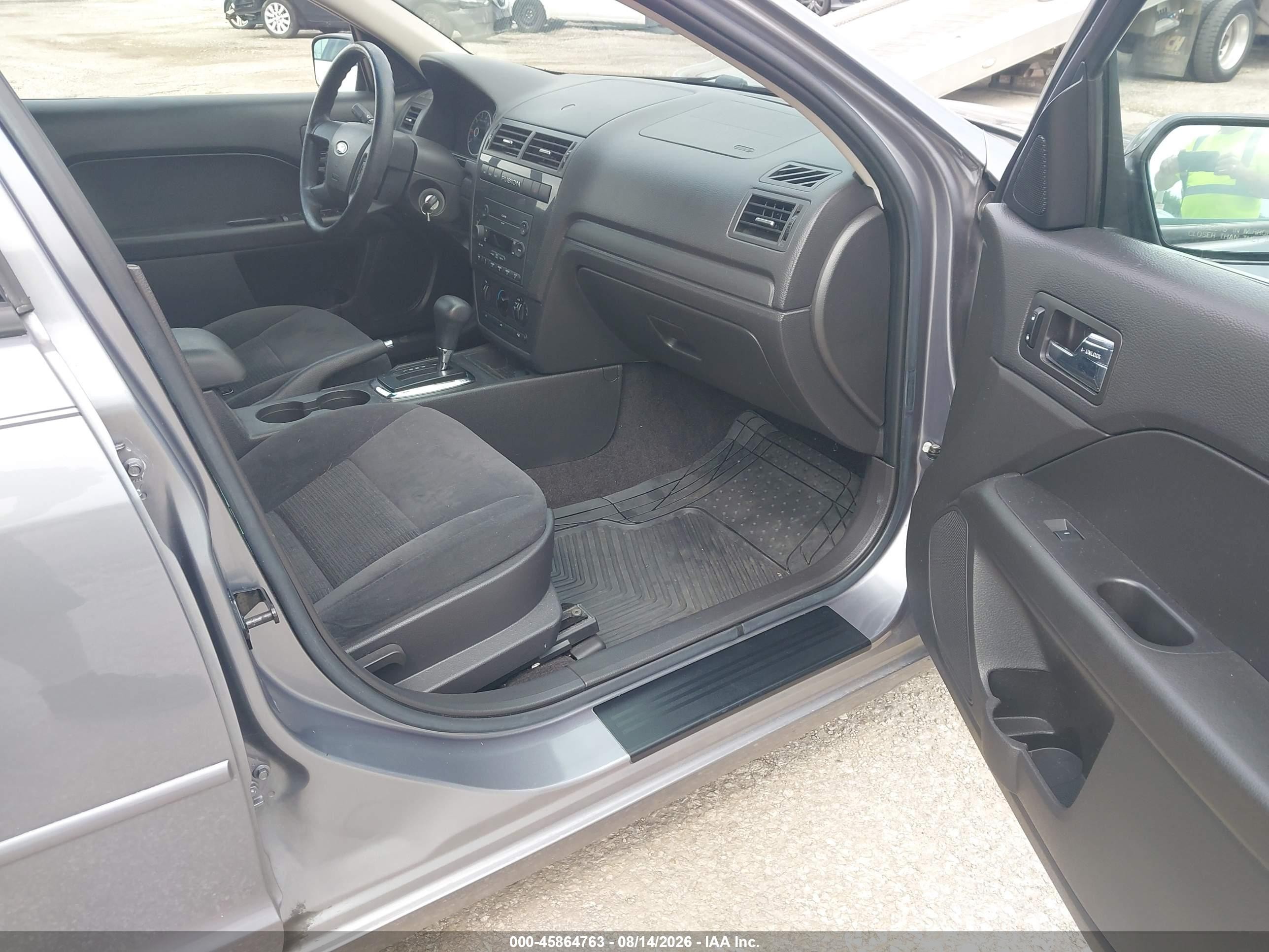 2006 Ford Fusion Se Gray vin: 3FAFP07Z06R238133