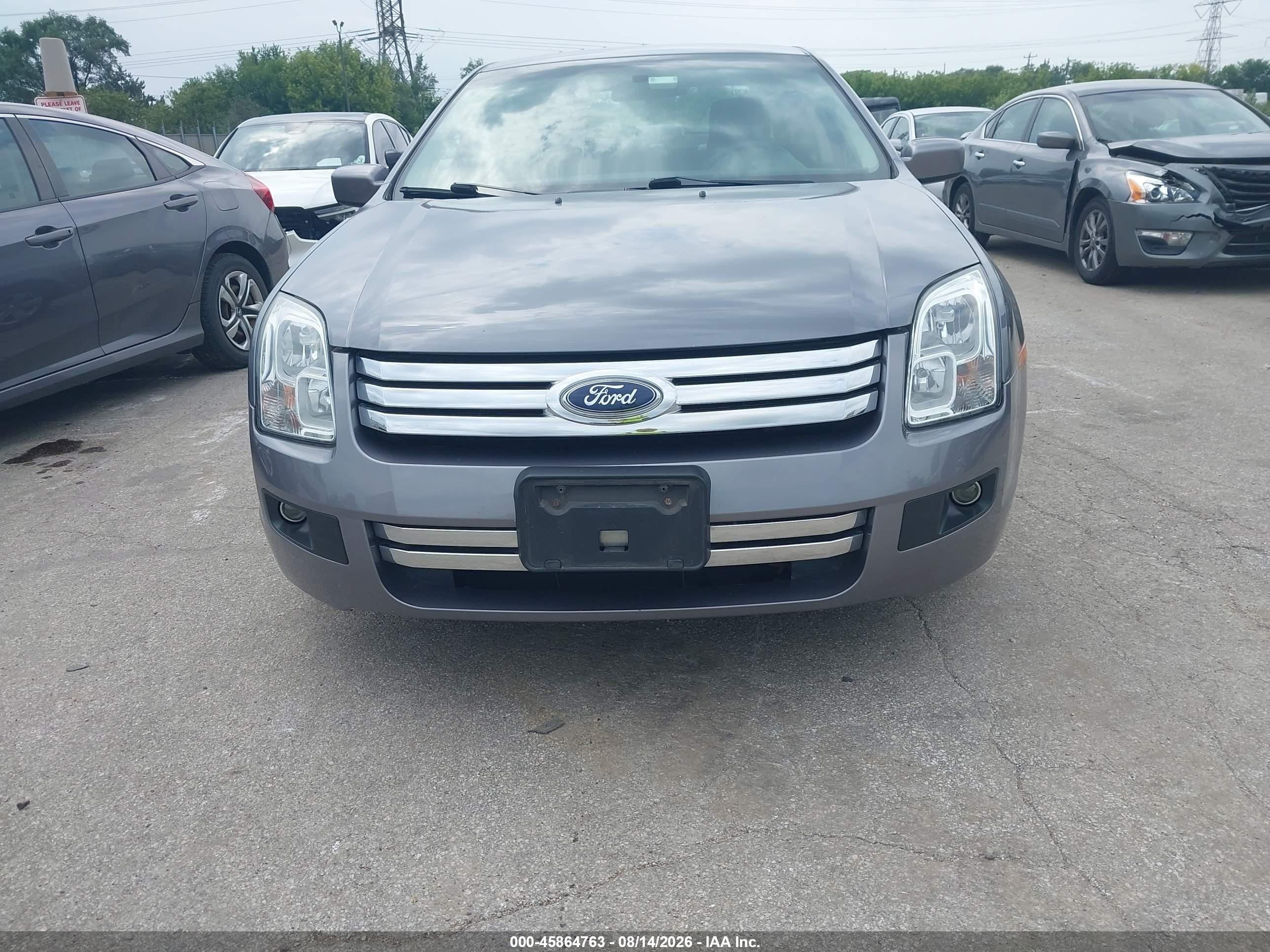 2006 Ford Fusion Se Gray vin: 3FAFP07Z06R238133
