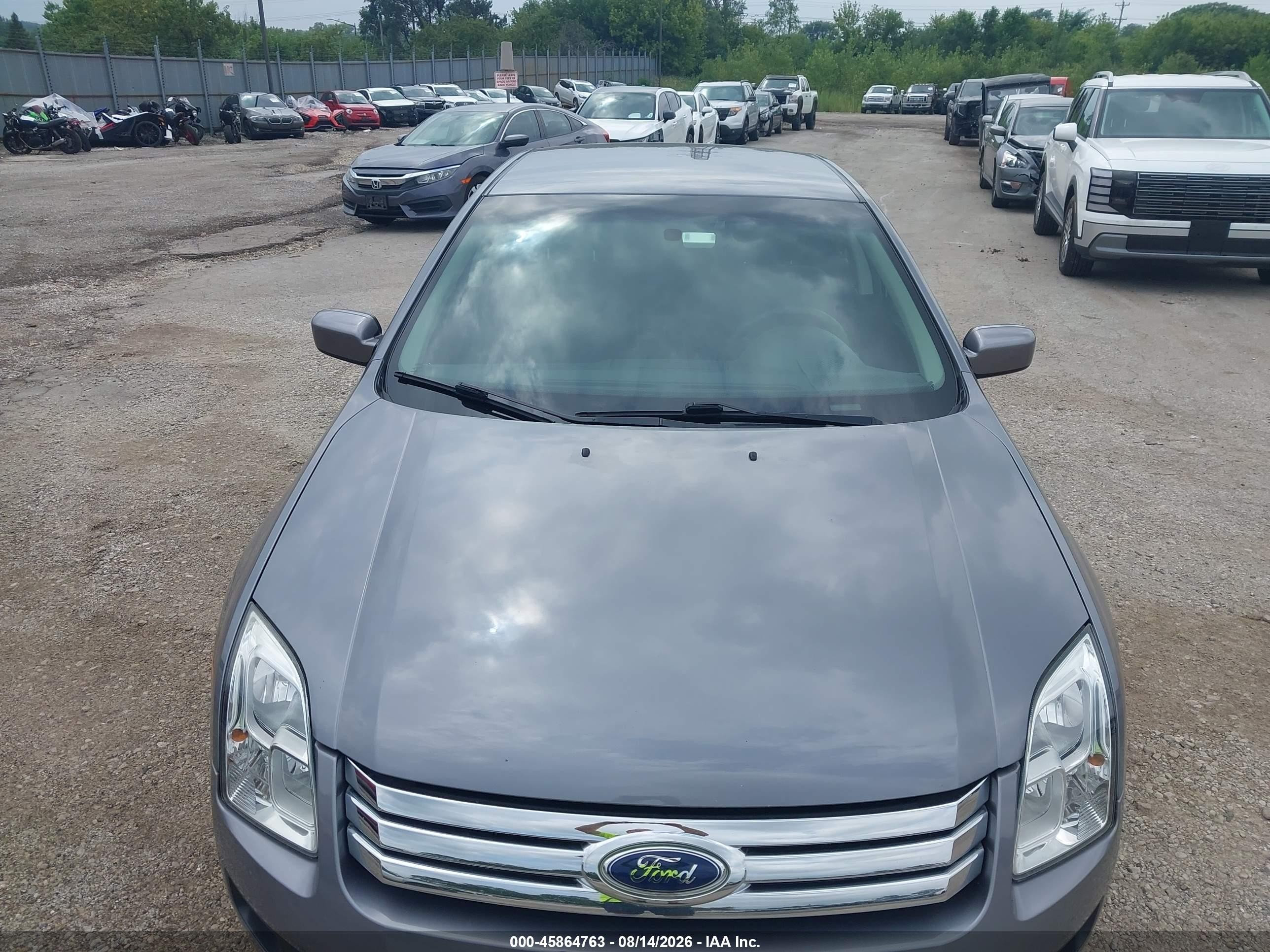 2006 Ford Fusion Se Gray vin: 3FAFP07Z06R238133