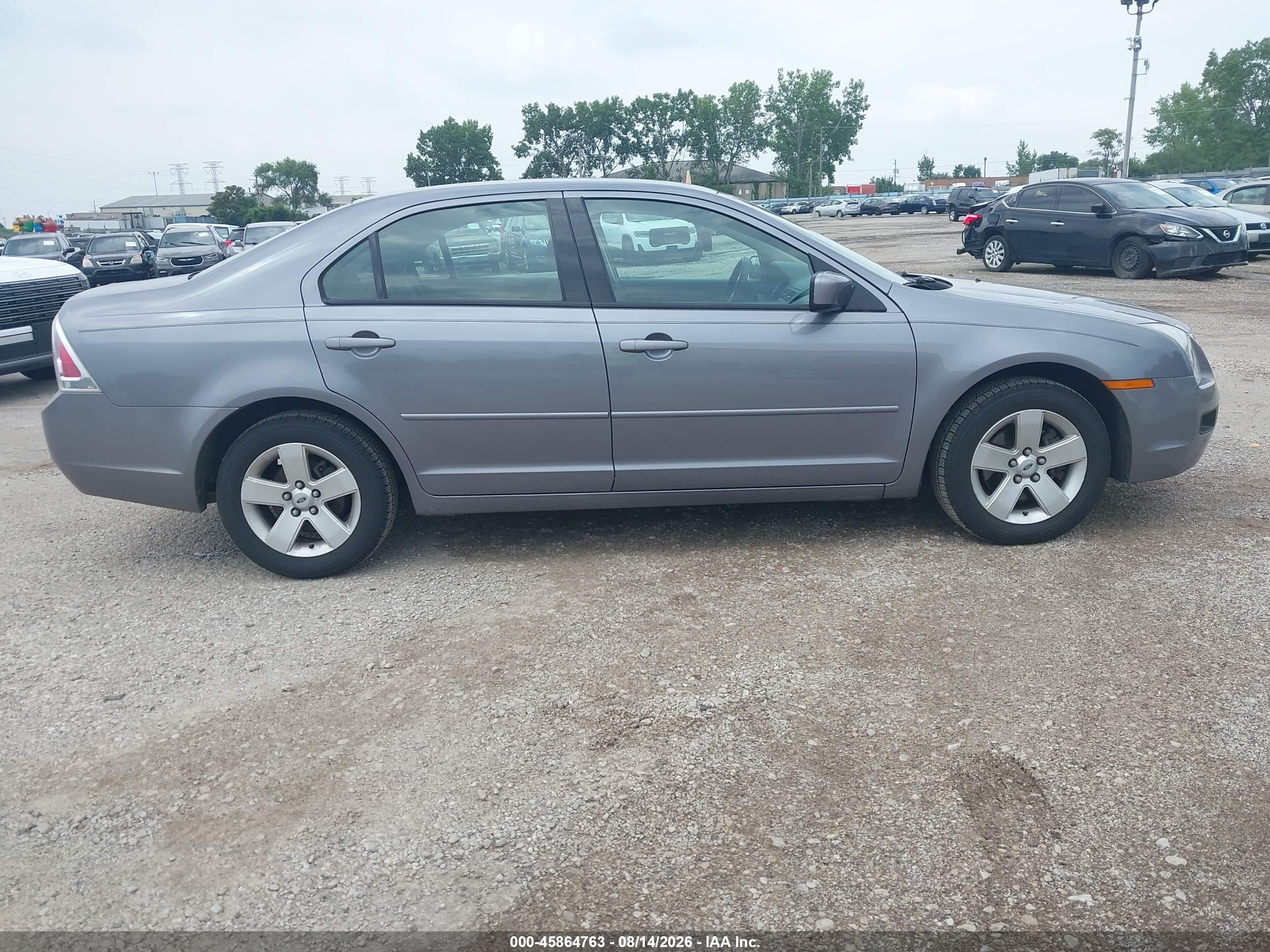 2006 Ford Fusion Se Gray vin: 3FAFP07Z06R238133