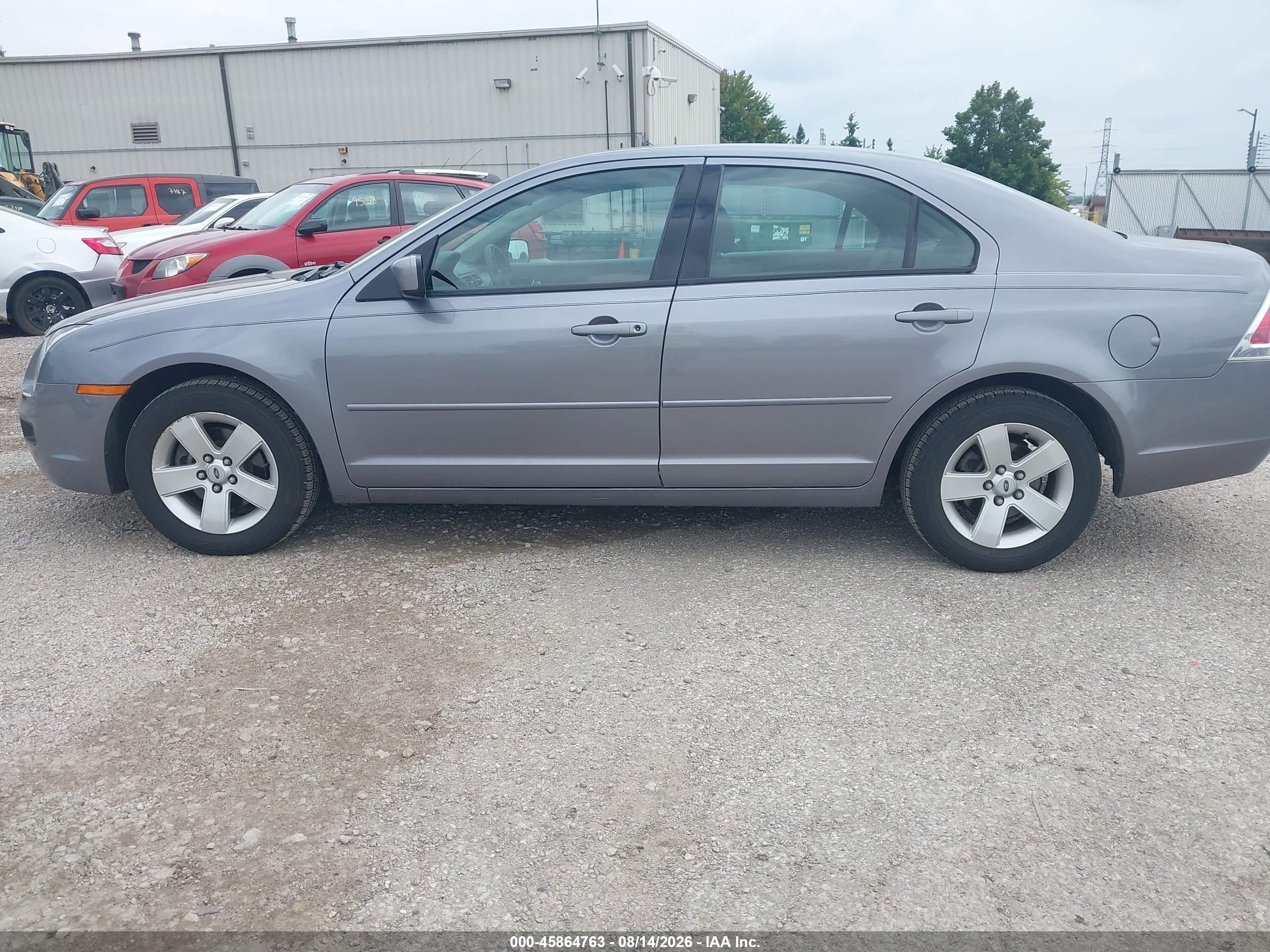 2006 Ford Fusion Se Gray vin: 3FAFP07Z06R238133