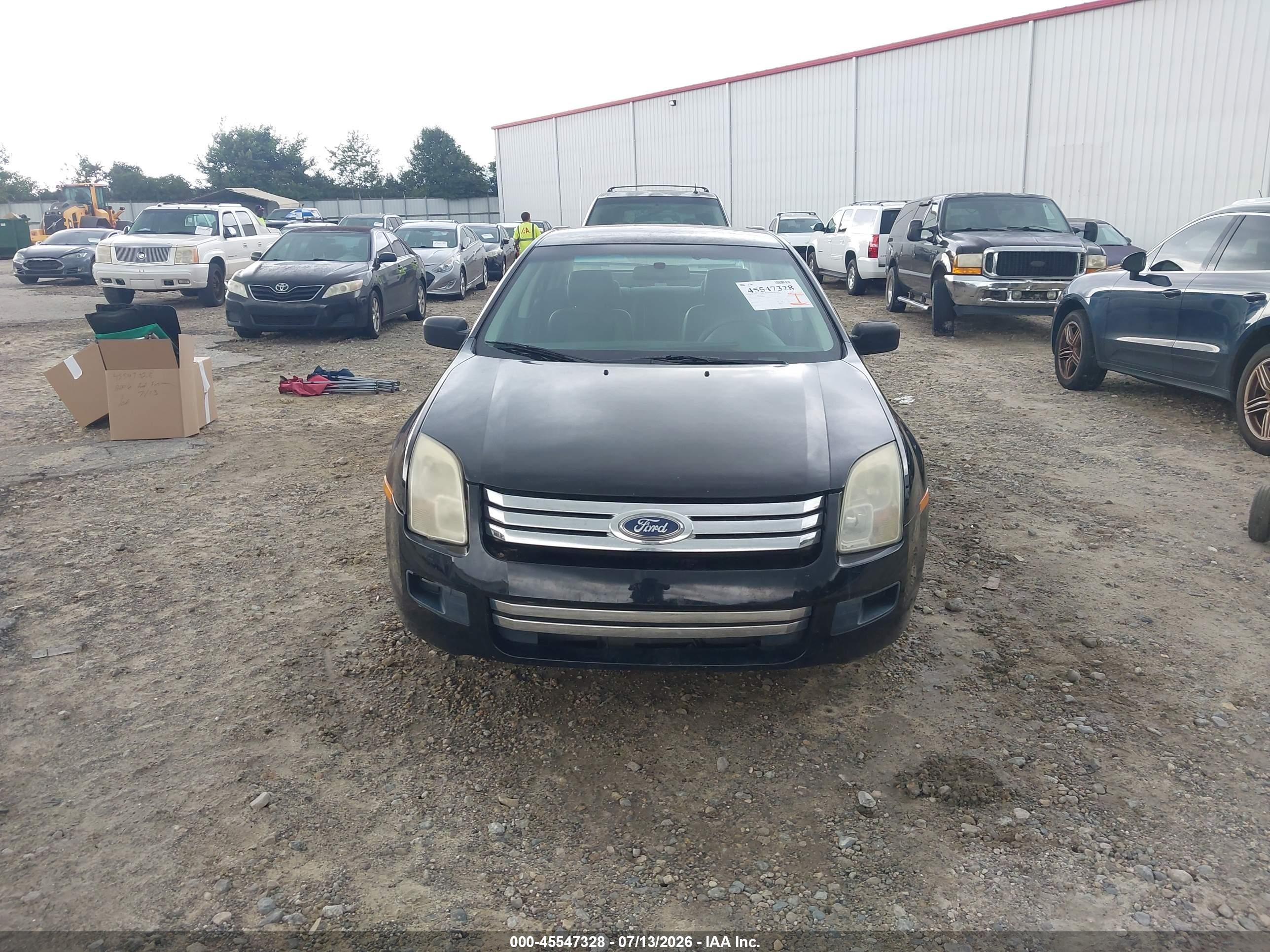 2006 Ford Fusion Se Black vin: 3FAFP07Z16R118602