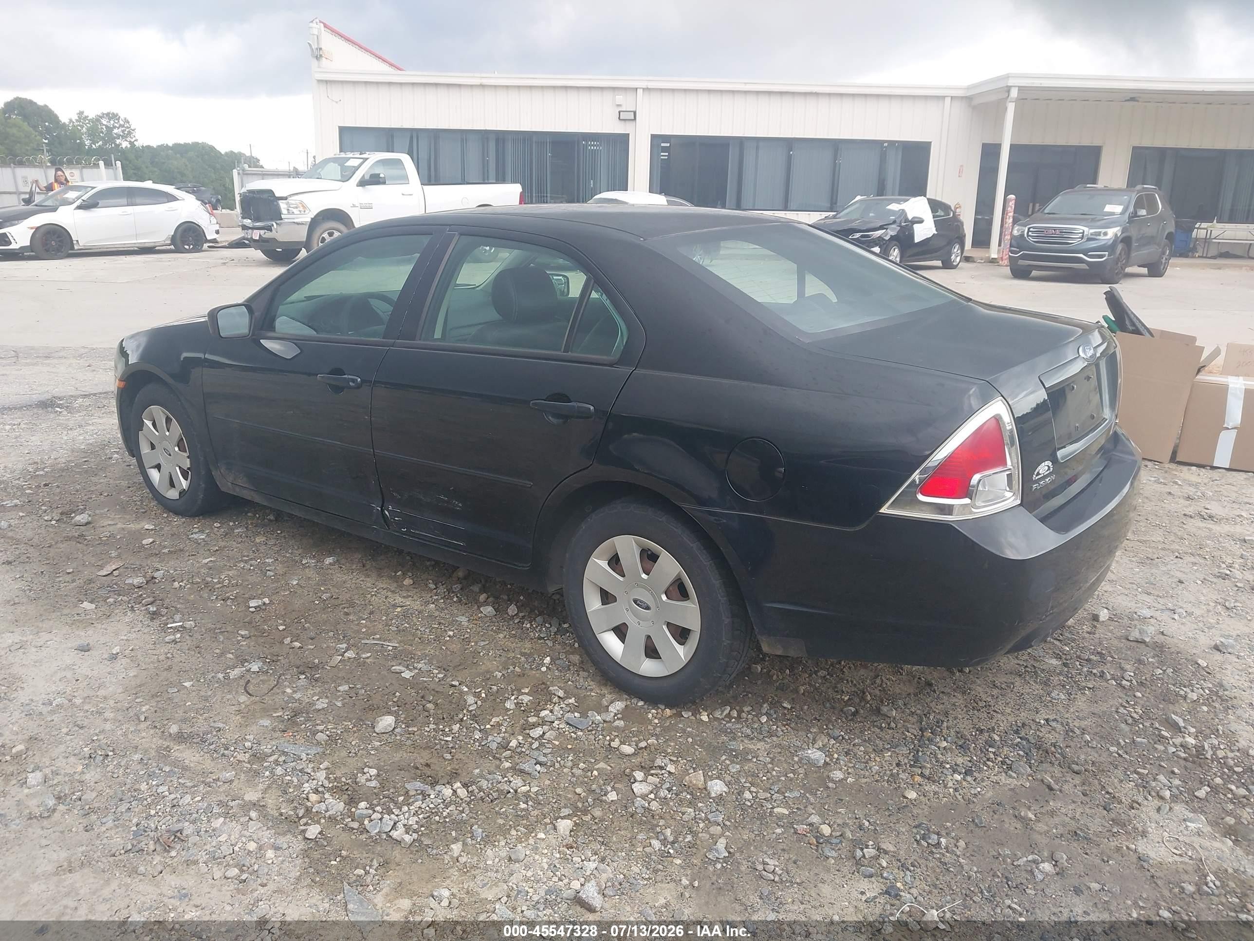 2006 Ford Fusion Se Black vin: 3FAFP07Z16R118602