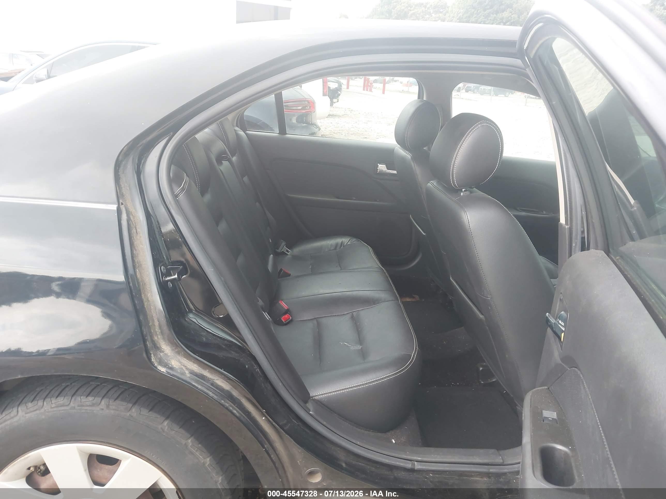 2006 Ford Fusion Se Black vin: 3FAFP07Z16R118602