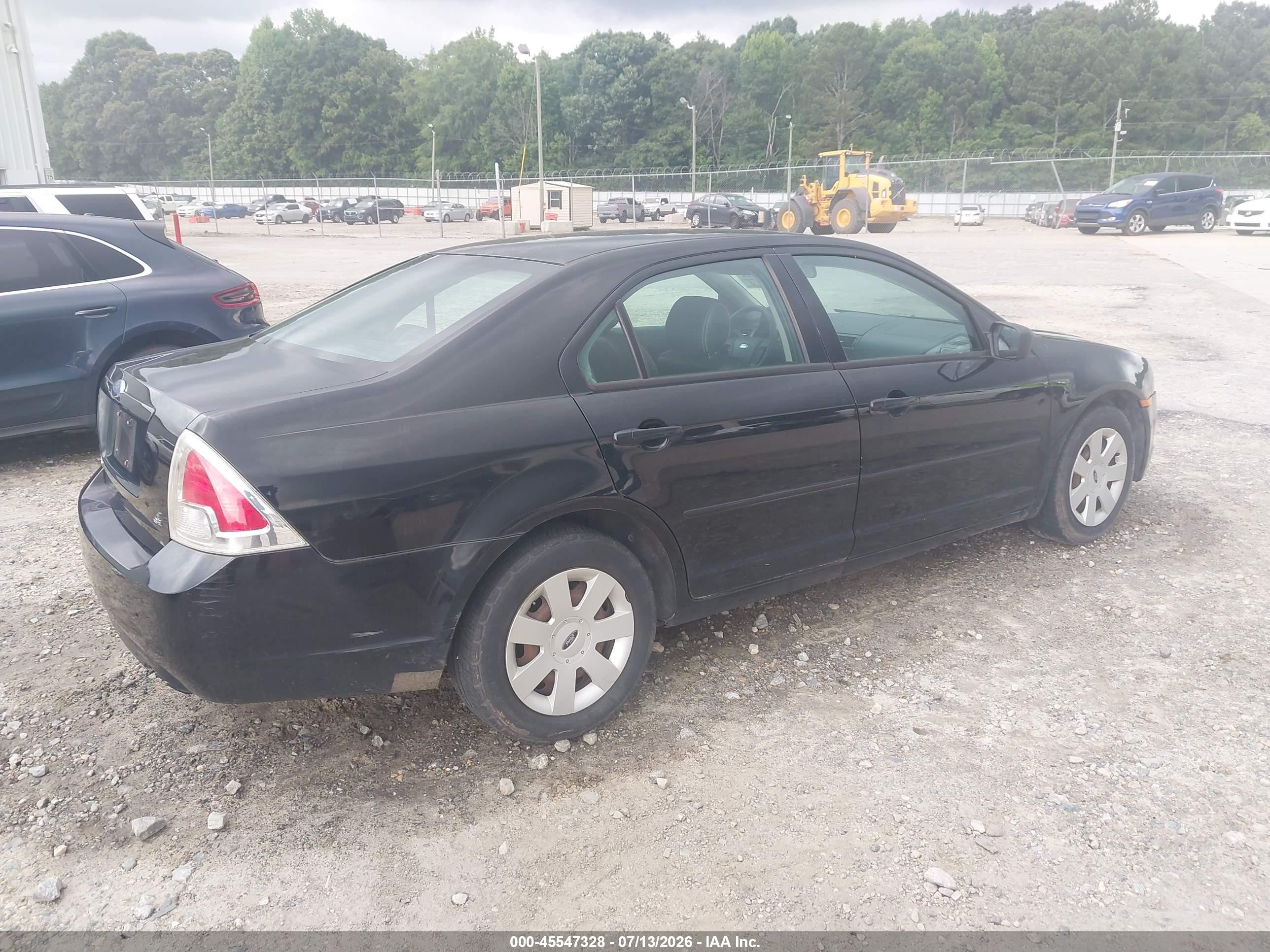 2006 Ford Fusion Se Black vin: 3FAFP07Z16R118602
