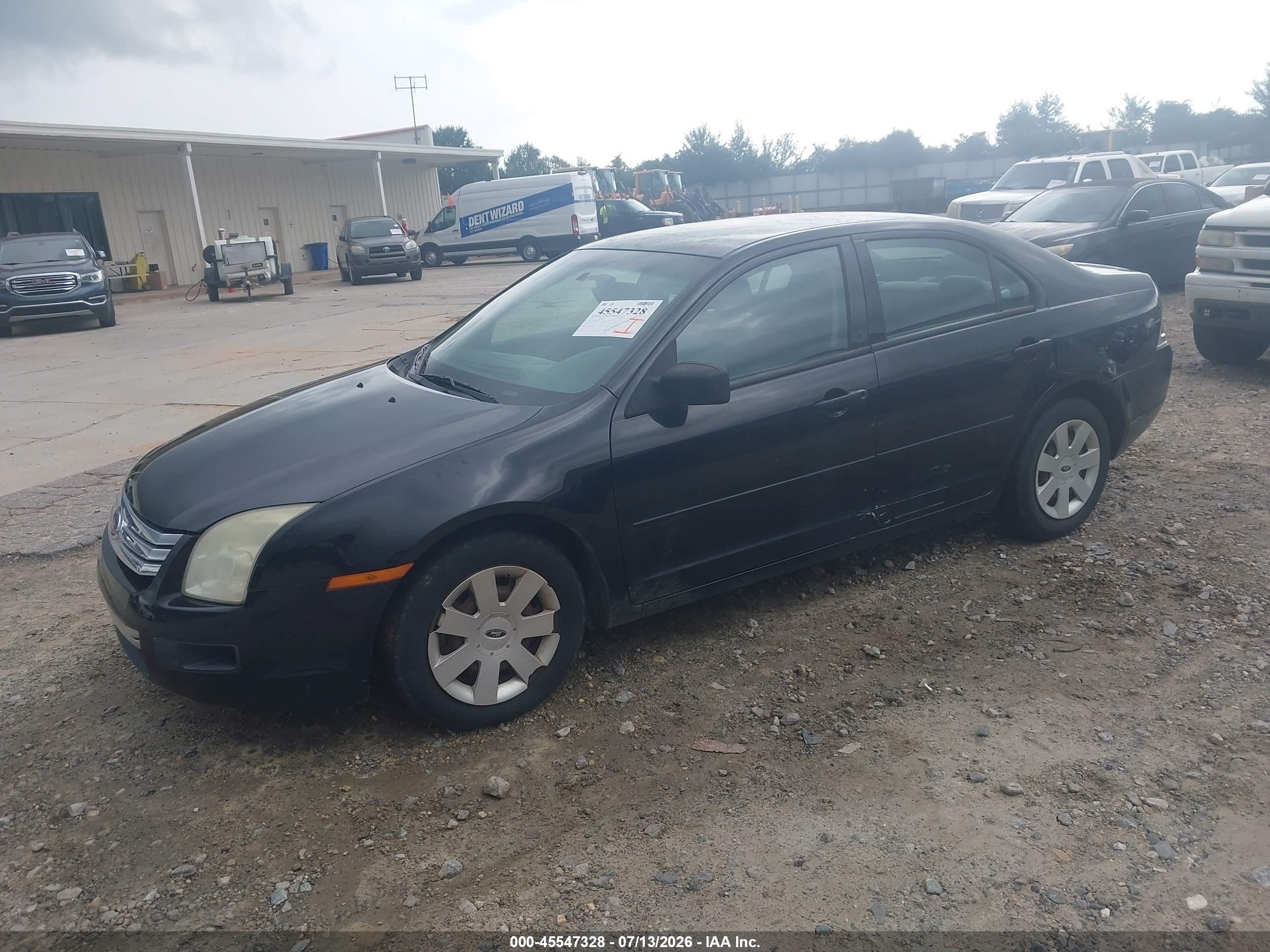 2006 Ford Fusion Se Black vin: 3FAFP07Z16R118602
