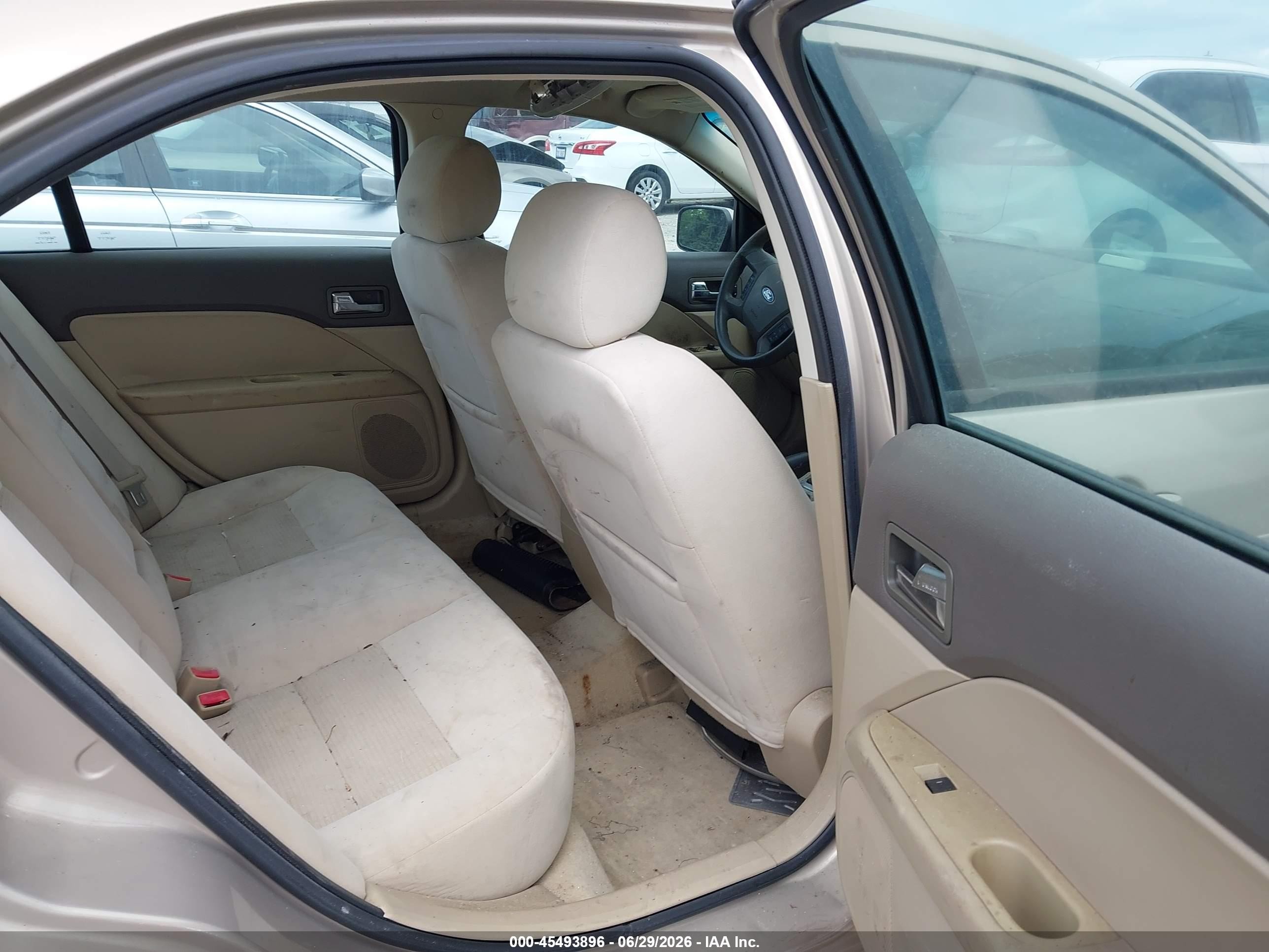 2006 Ford Fusion Se Gold vin: 3FAFP07Z16R189895