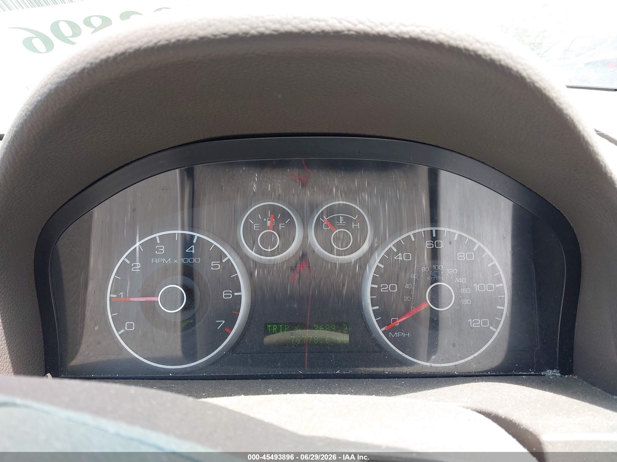 2006 Ford Fusion Se Gold vin: 3FAFP07Z16R189895