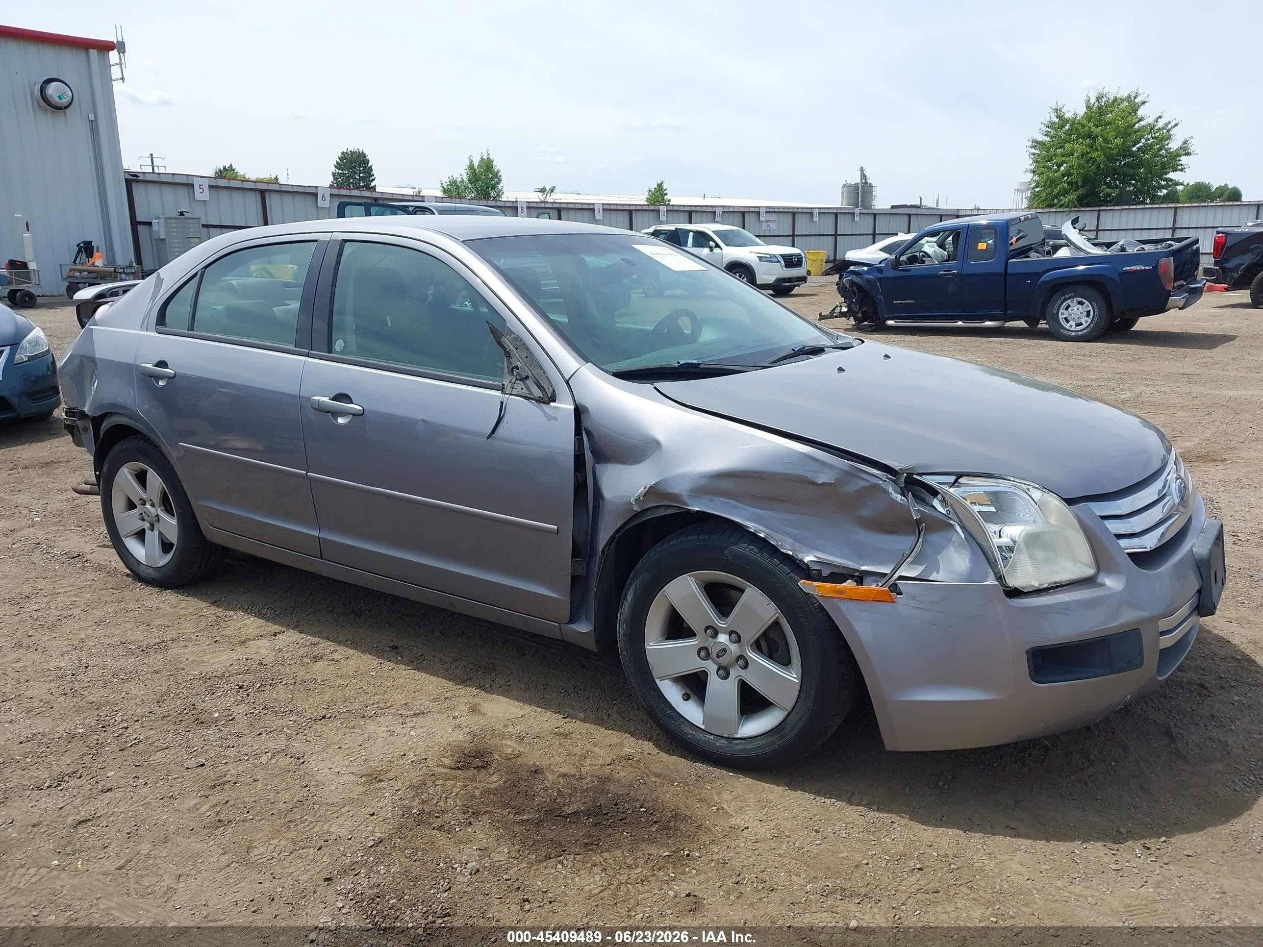 2006 Ford Fusion Se Серый vin: 3FAFP07Z16R191890