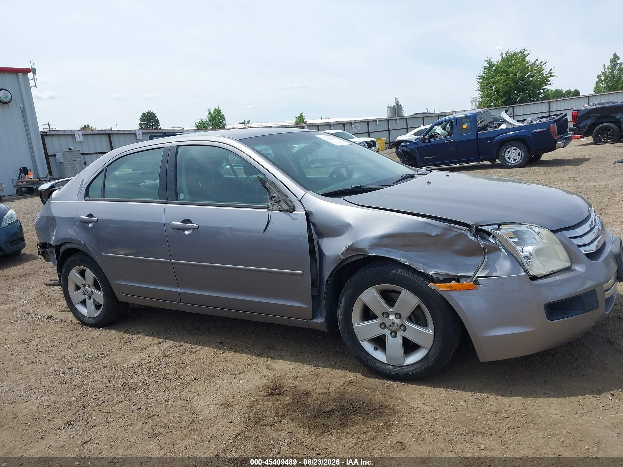 2006 Ford Fusion Se Gray vin: 3FAFP07Z16R191890
