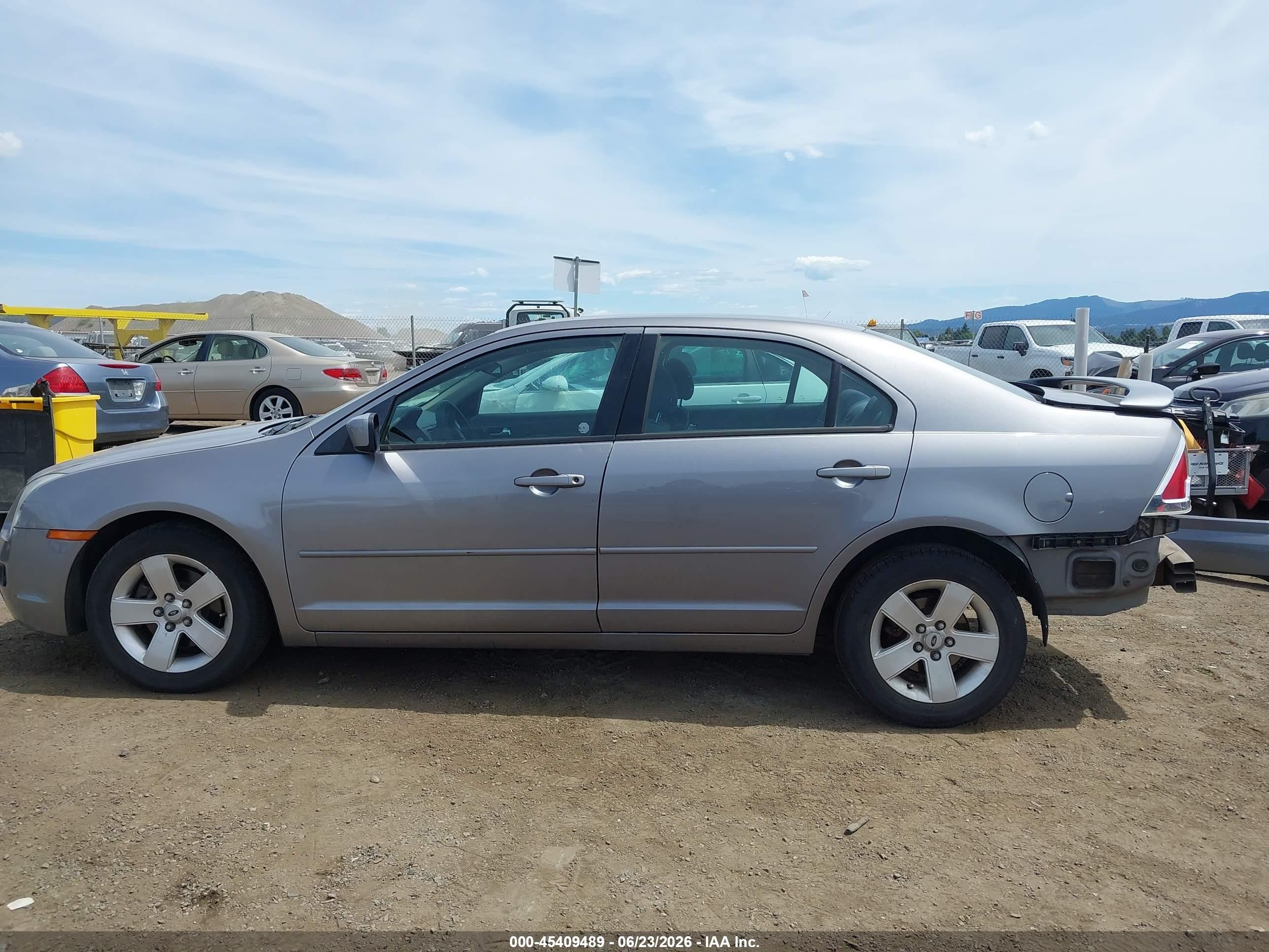 2006 Ford Fusion Se Gray vin: 3FAFP07Z16R191890