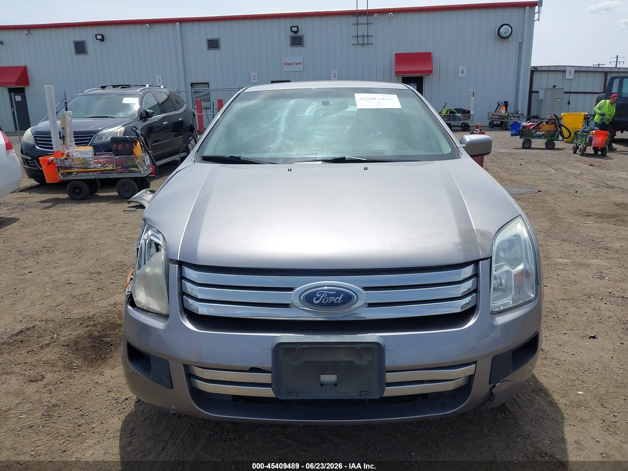 2006 Ford Fusion Se Gray vin: 3FAFP07Z16R191890