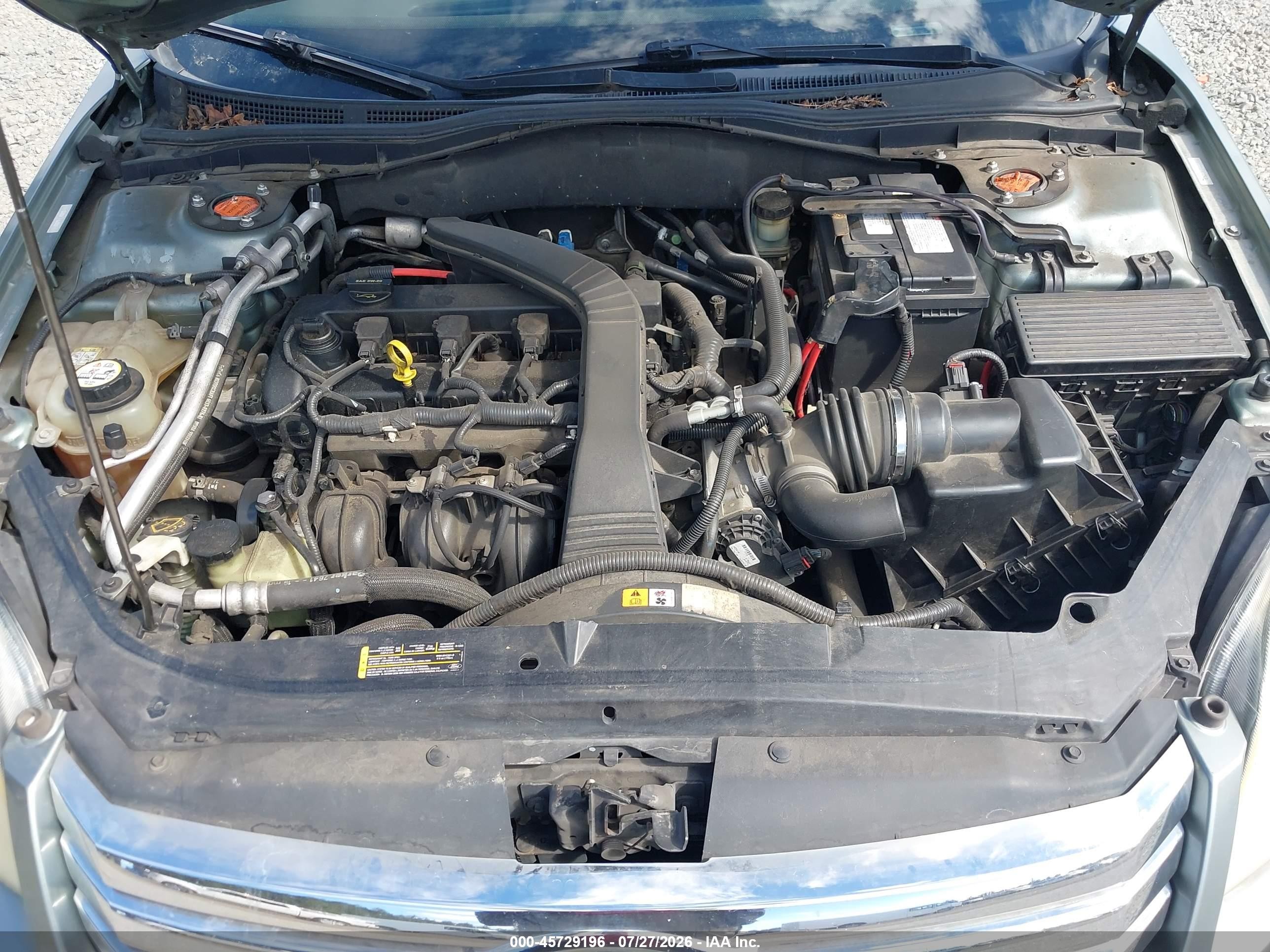 2006 Ford Fusion Se Green vin: 3FAFP07Z26R138809