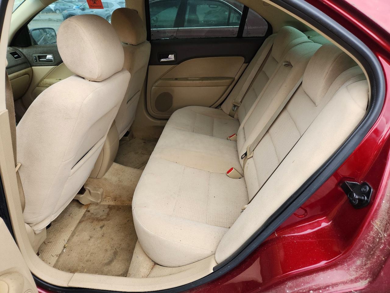 2006 Ford Fusion Se Red vin: 3FAFP07Z26R154556