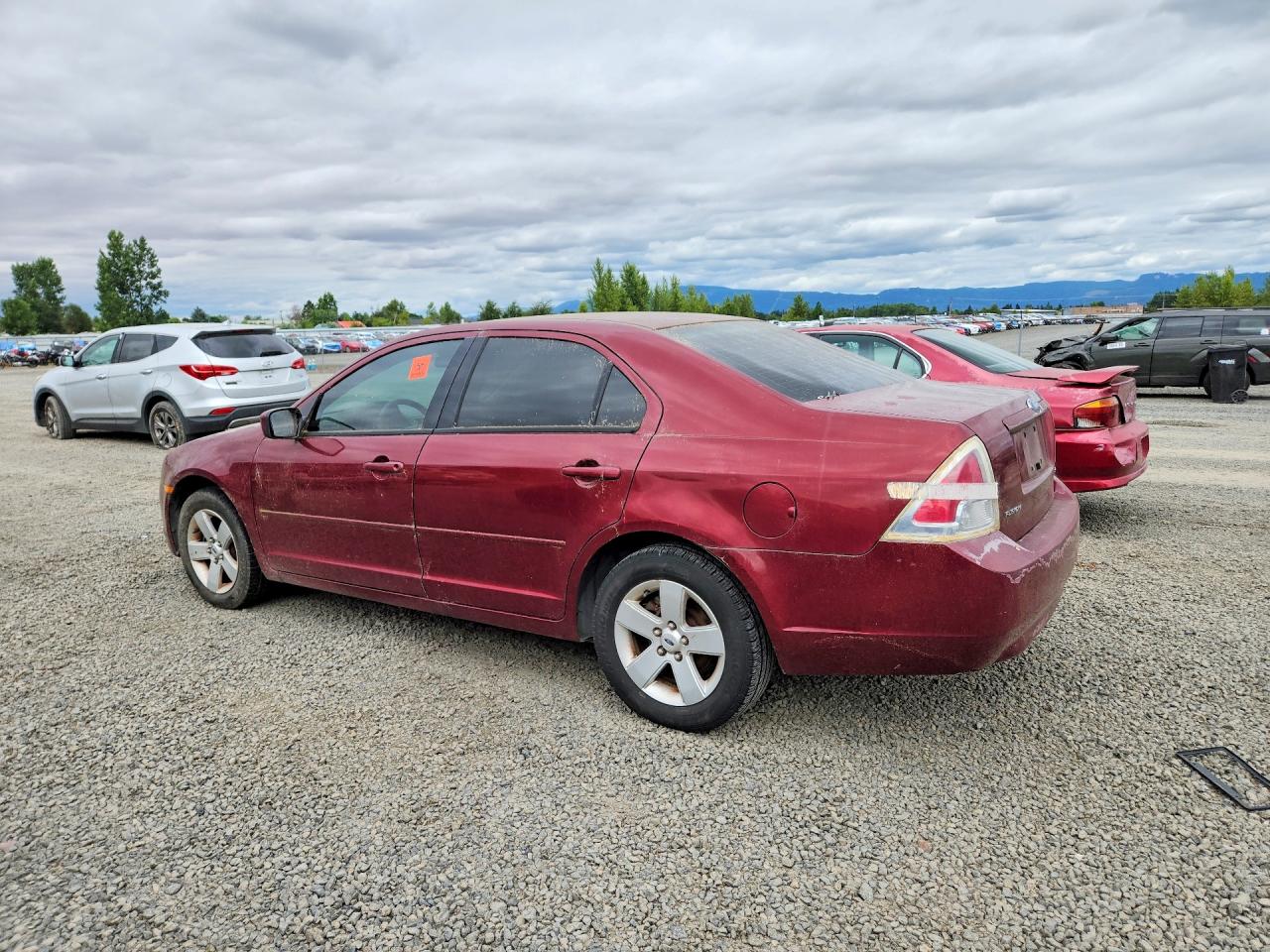 2006 Ford Fusion Se Red vin: 3FAFP07Z26R154556