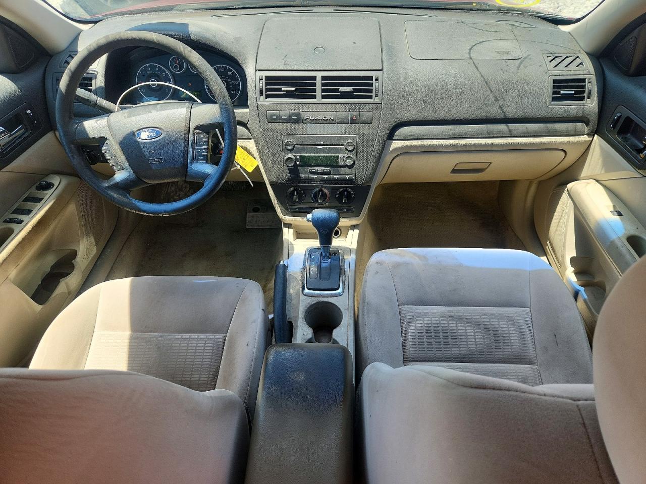 2006 Ford Fusion Se Red vin: 3FAFP07Z46R186098