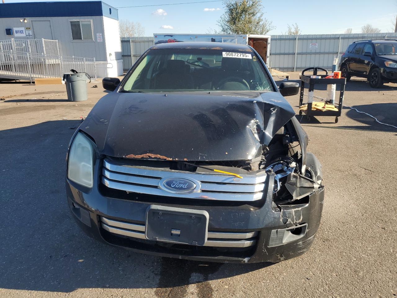 2006 Ford Fusion Se Black vin: 3FAFP07Z46R208195