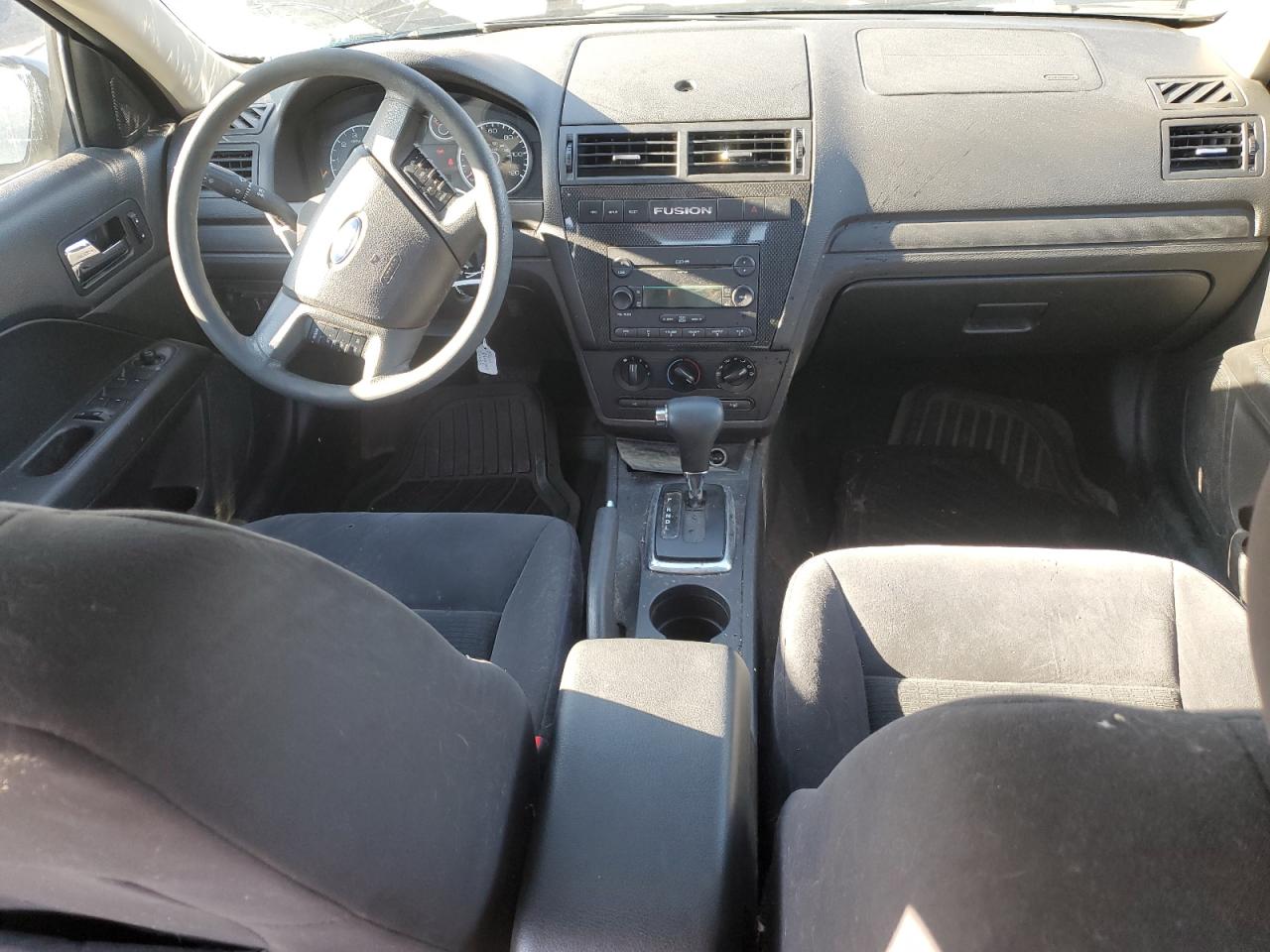 2006 Ford Fusion Se Black vin: 3FAFP07Z46R208195