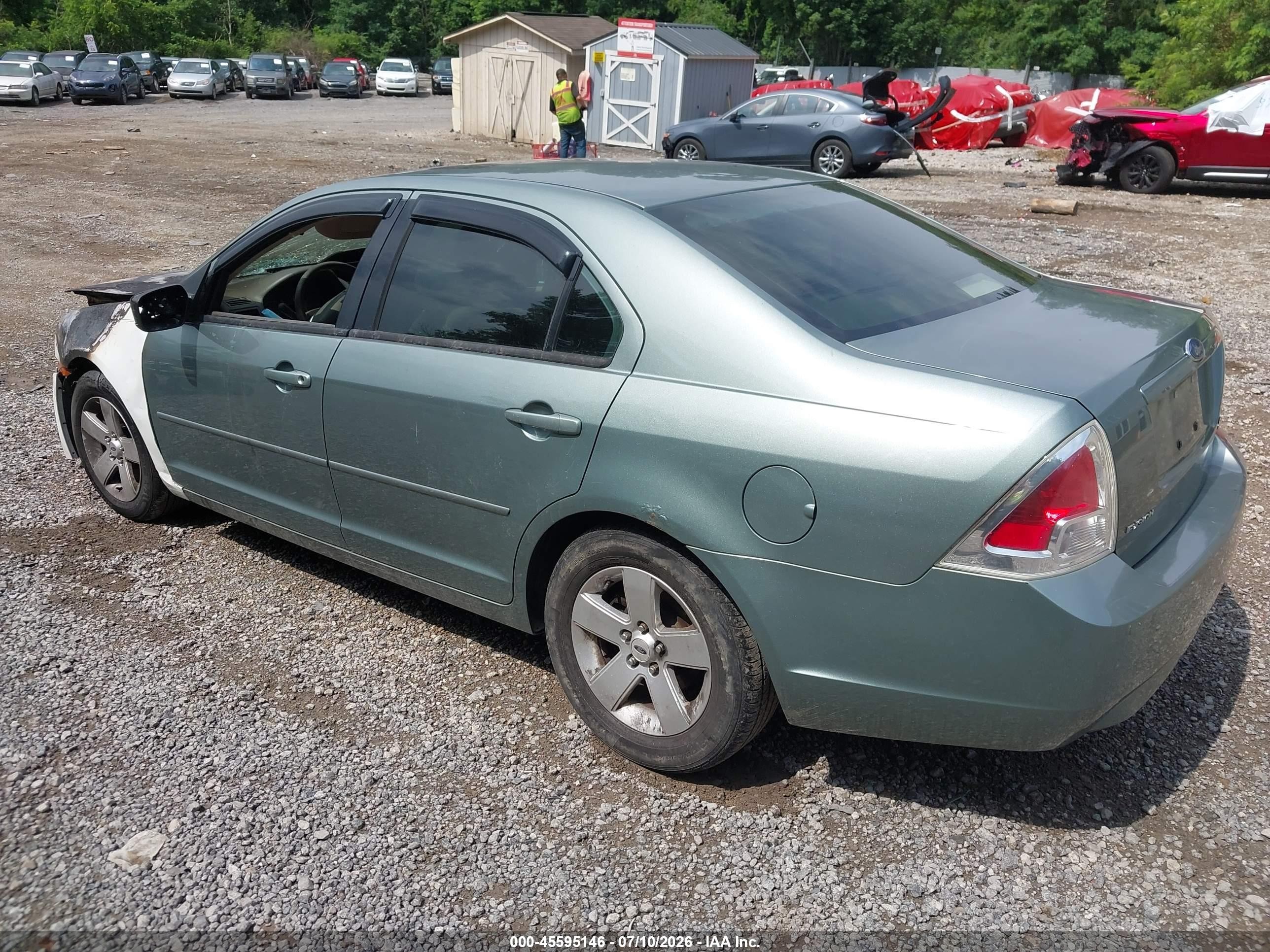 2006 Ford Fusion Se Серый vin: 3FAFP07Z56R194937