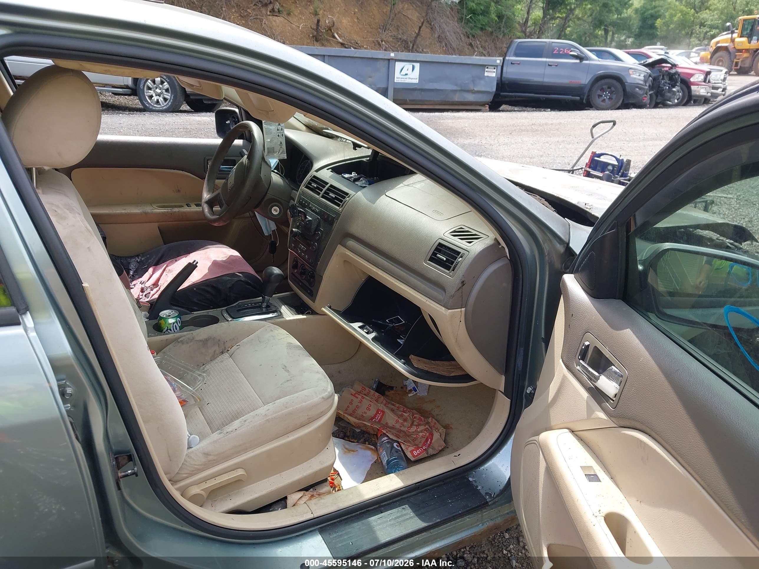 2006 Ford Fusion Se Серый vin: 3FAFP07Z56R194937