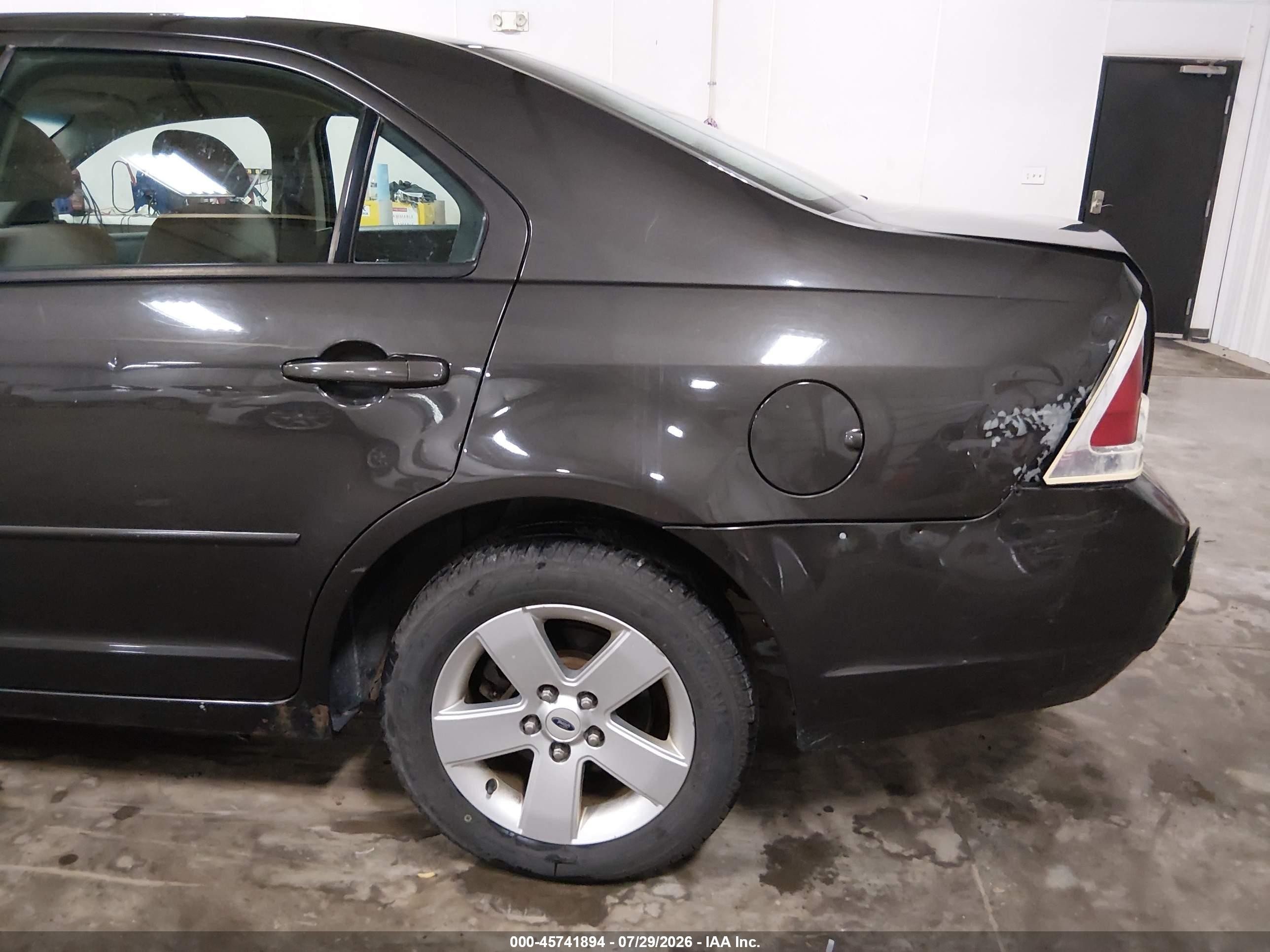 2006 Ford Fusion Se Gray vin: 3FAFP07Z66R190430