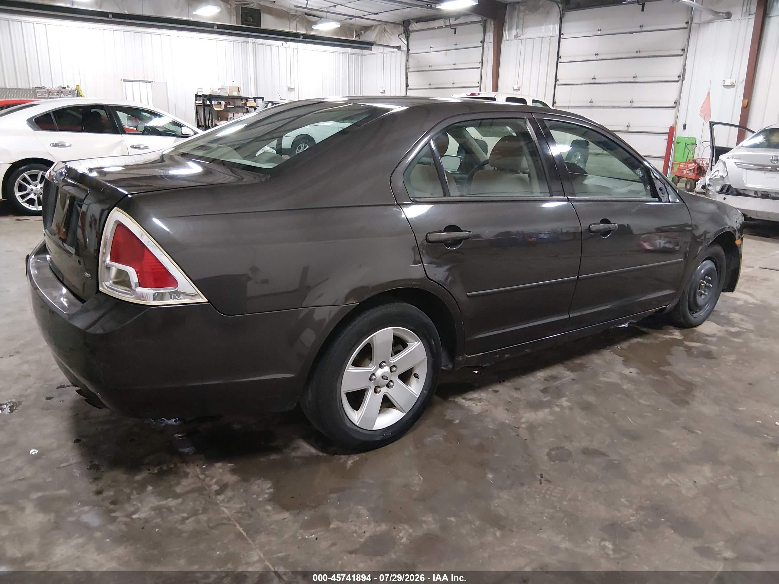 2006 Ford Fusion Se Gray vin: 3FAFP07Z66R190430