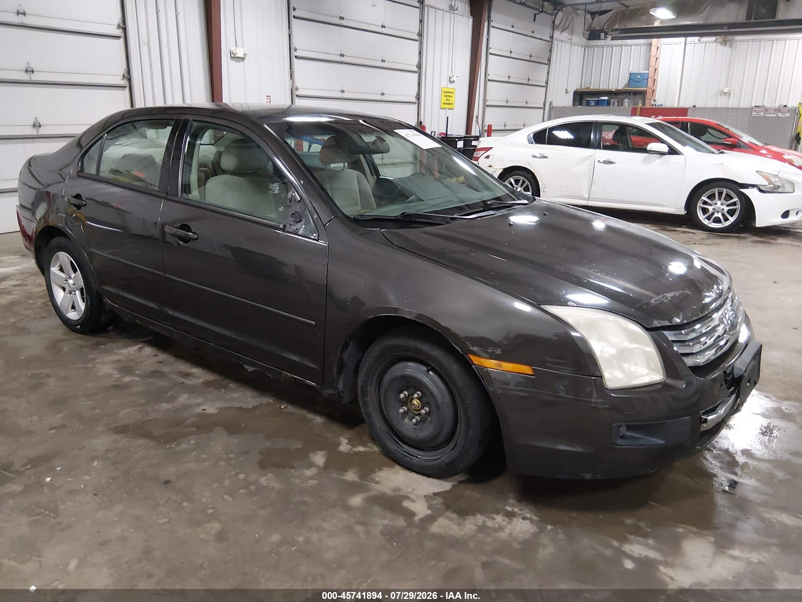 2006 Ford Fusion Se Gray vin: 3FAFP07Z66R190430
