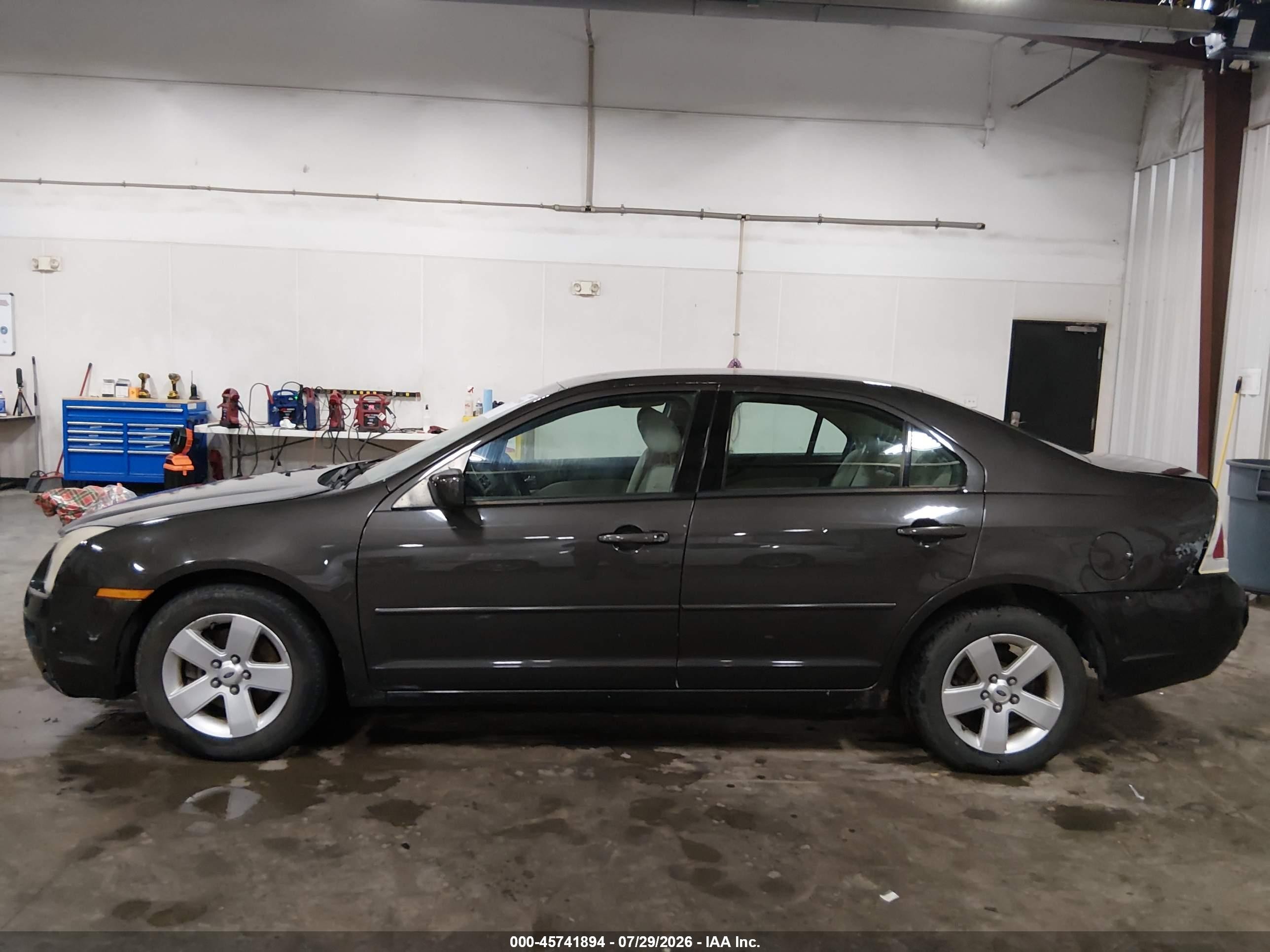 2006 Ford Fusion Se Gray vin: 3FAFP07Z66R190430