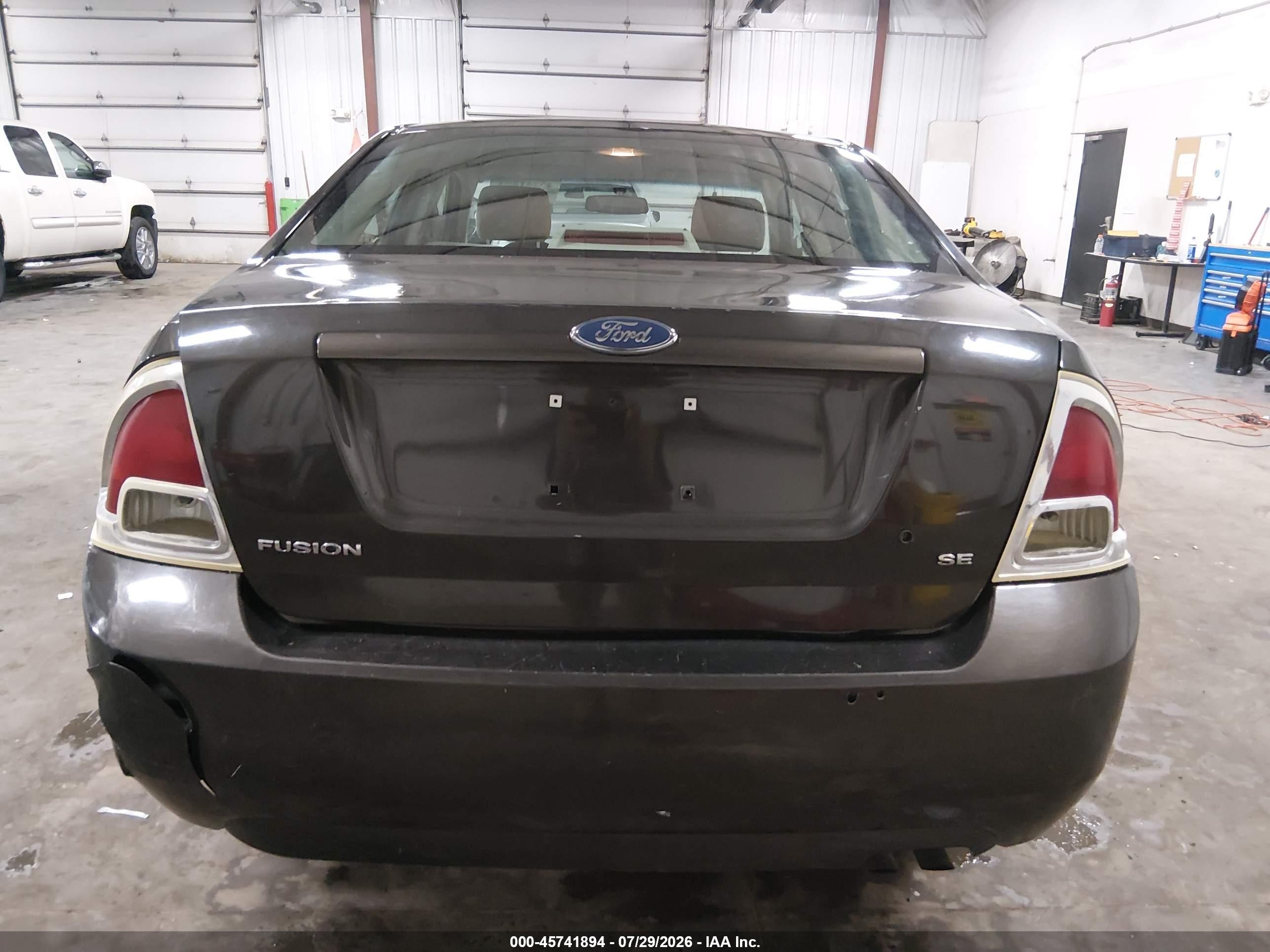 2006 Ford Fusion Se Gray vin: 3FAFP07Z66R190430