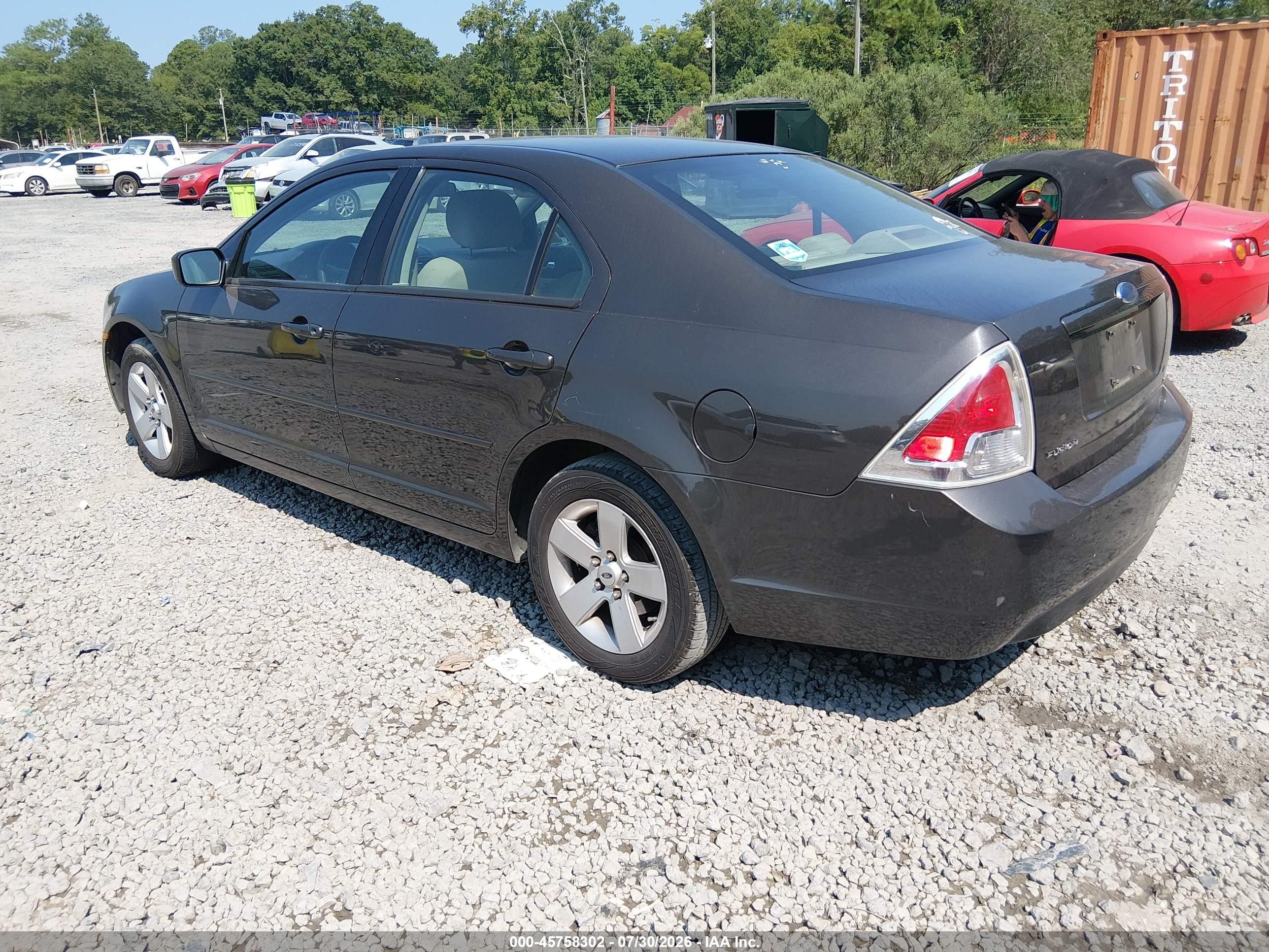 2006 Ford Fusion Se Black vin: 3FAFP07Z76R100265