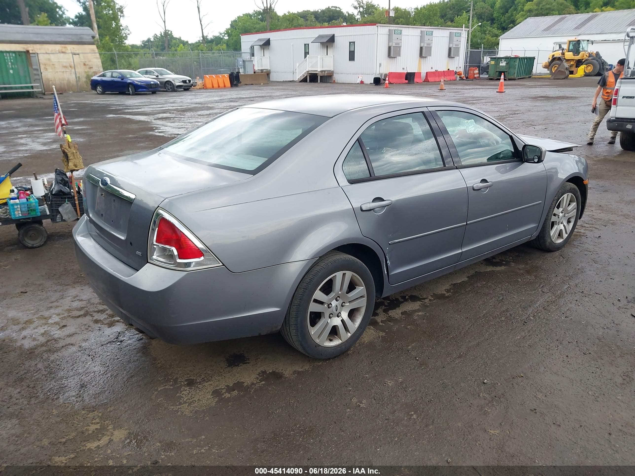 2006 Ford Fusion Se Silver vin: 3FAFP07Z86R142735
