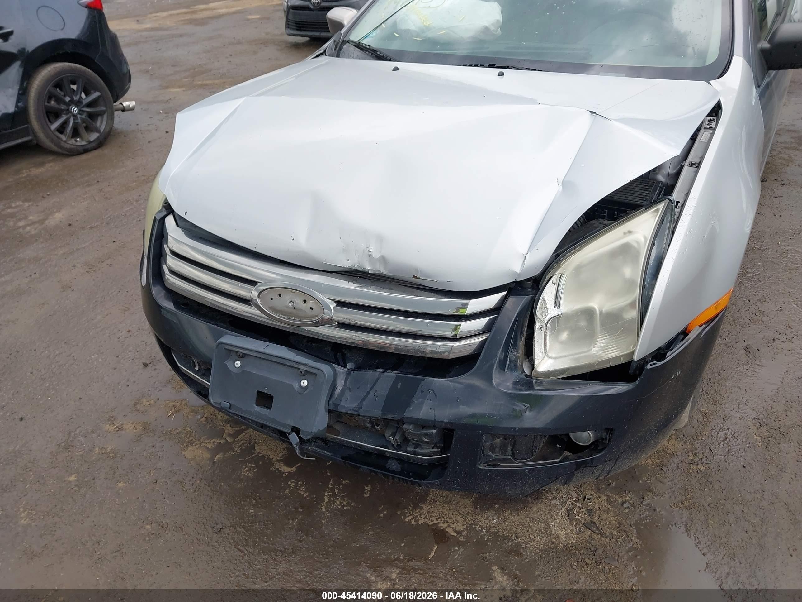 2006 Ford Fusion Se Silver vin: 3FAFP07Z86R142735