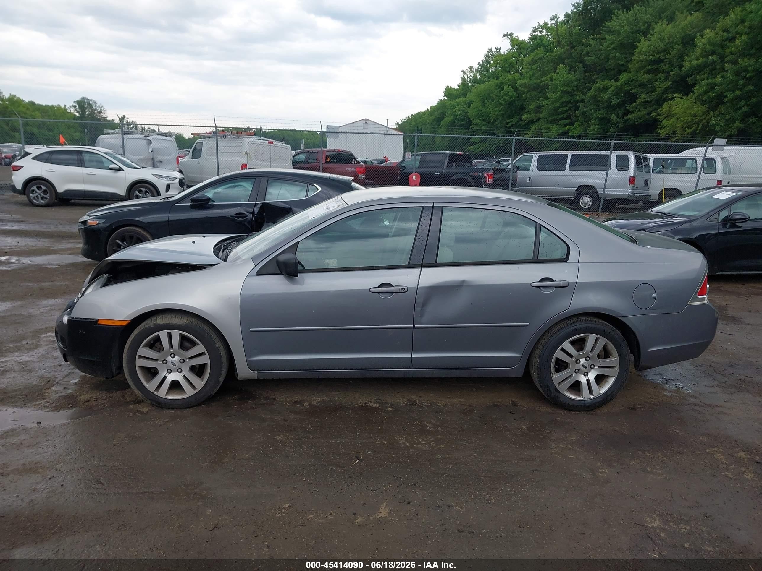 2006 Ford Fusion Se Silver vin: 3FAFP07Z86R142735