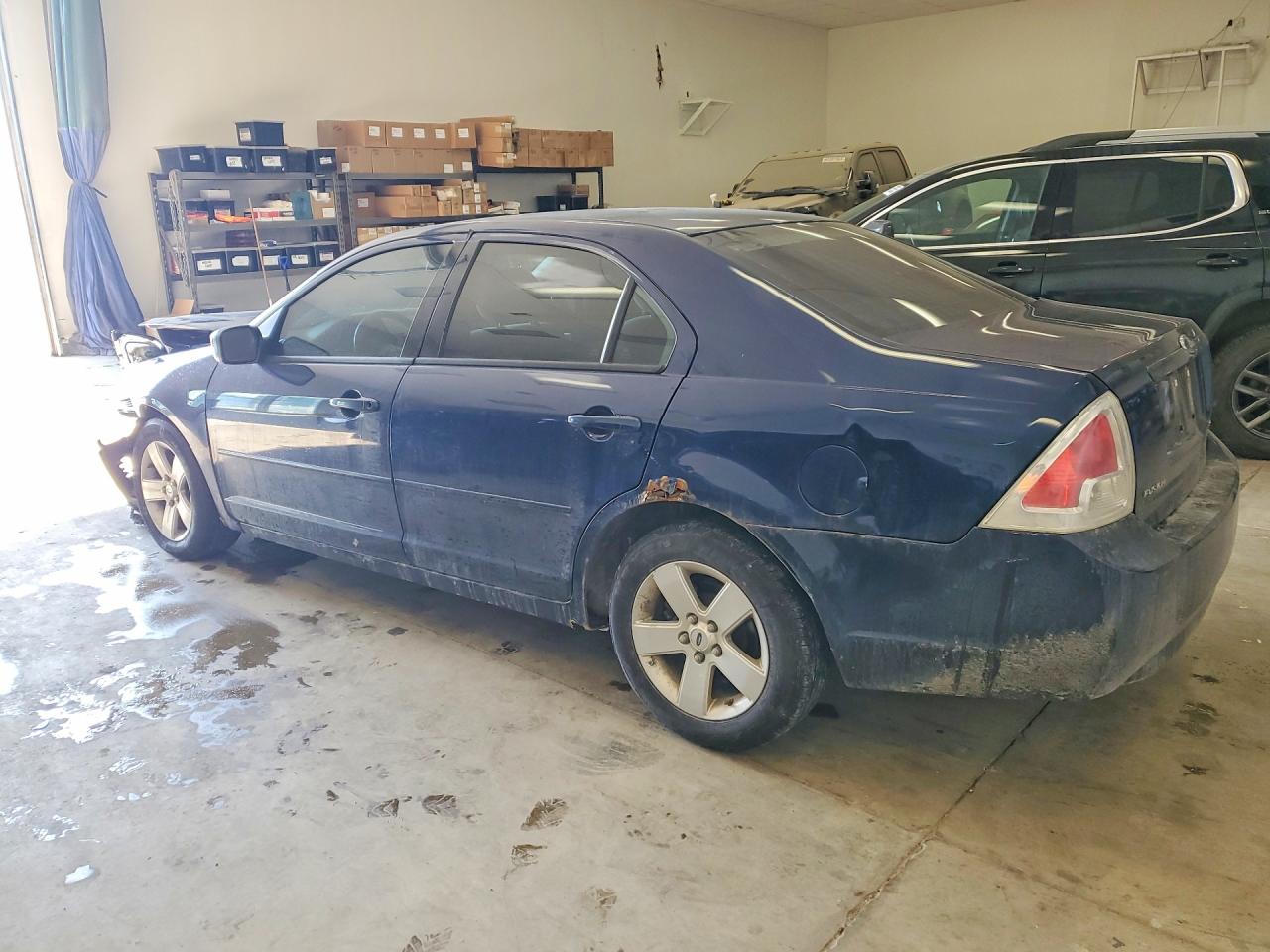 2006 Ford Fusion Se Синий vin: 3FAFP07Z86R182023