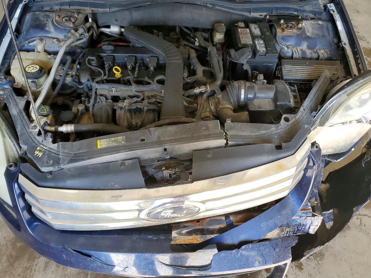 2006 Ford Fusion Se Синий vin: 3FAFP07Z86R182023