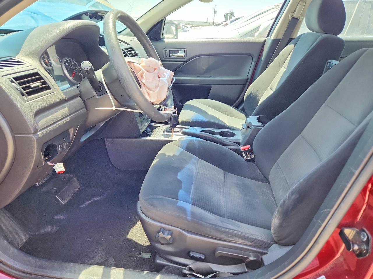 2006 Ford Fusion Se Burgundy vin: 3FAFP07Z86R193880