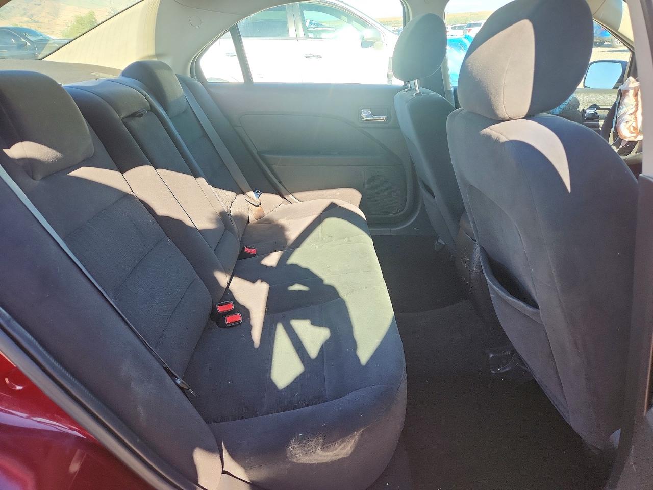 2006 Ford Fusion Se Burgundy vin: 3FAFP07Z86R193880