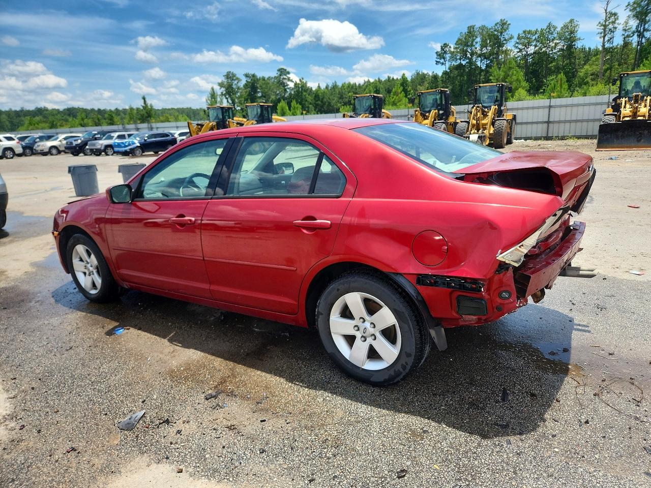 2006 Ford Fusion Se Burgundy vin: 3FAFP07ZX6R168706
