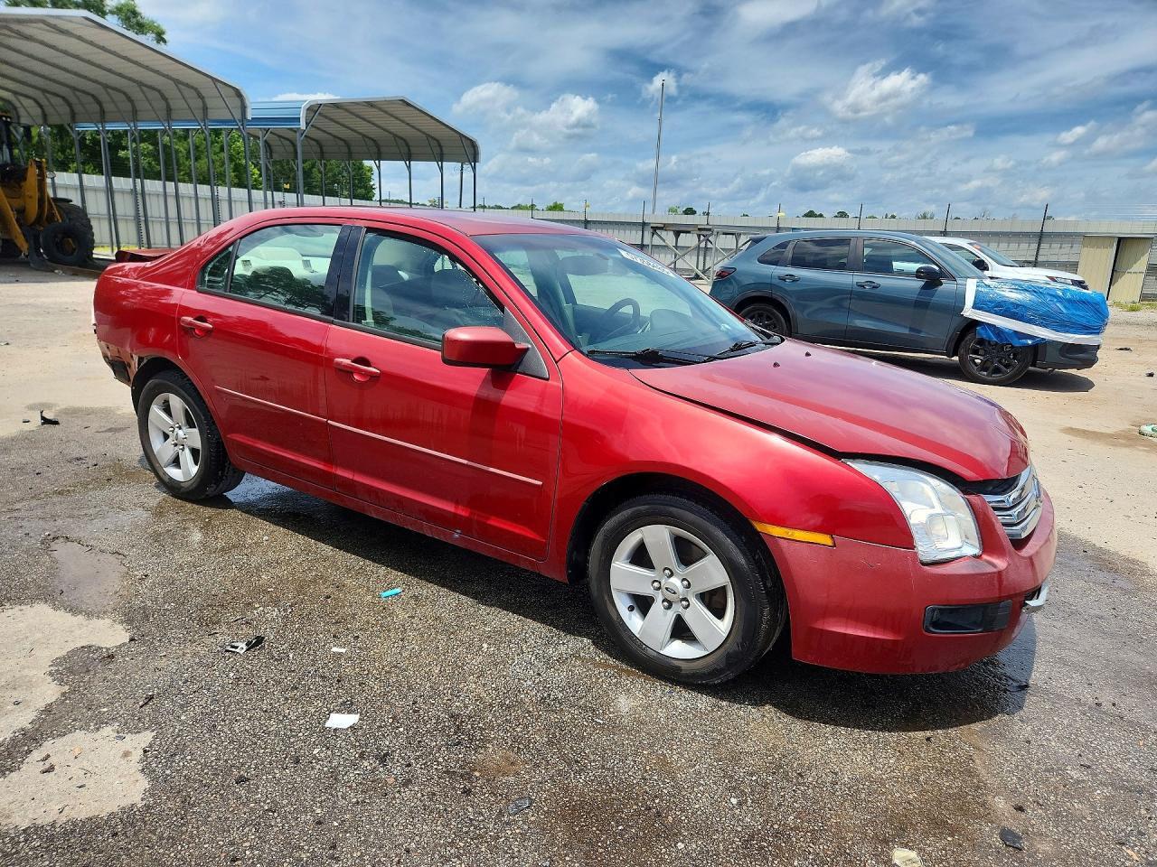 2006 Ford Fusion Se Burgundy vin: 3FAFP07ZX6R168706