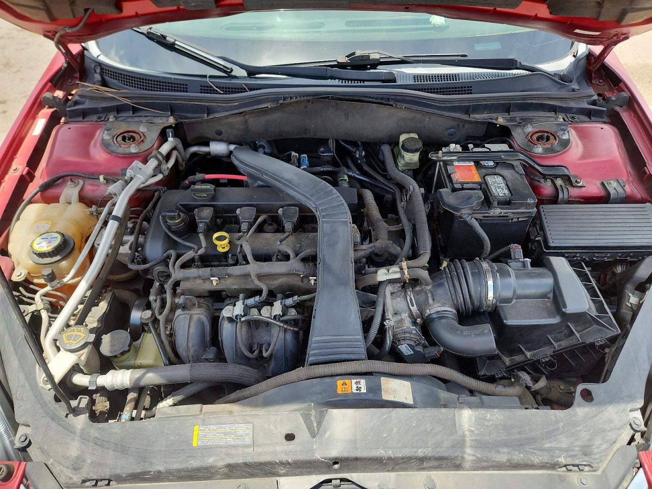 2006 Ford Fusion Se Burgundy vin: 3FAFP07ZX6R168706