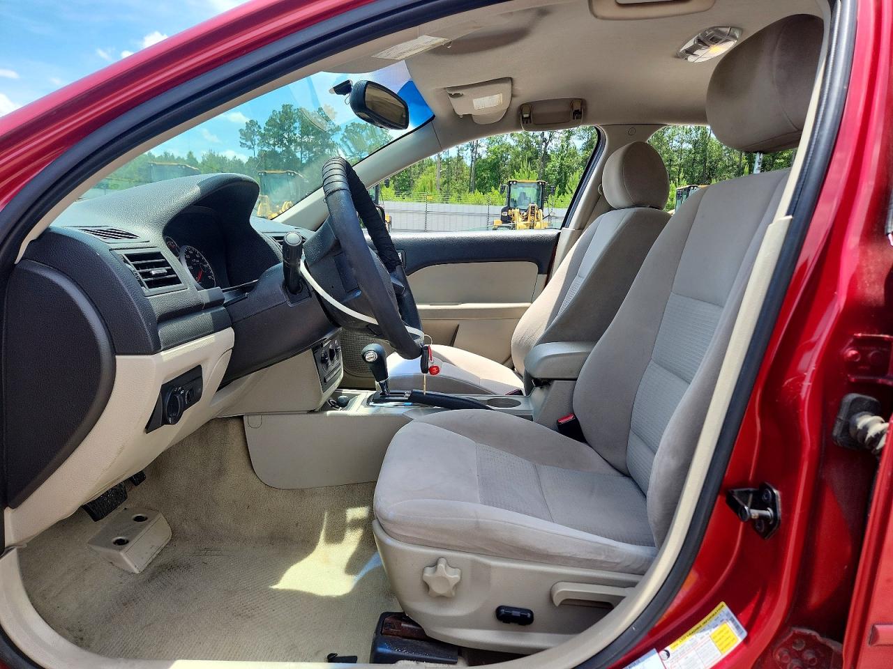 2006 Ford Fusion Se Burgundy vin: 3FAFP07ZX6R168706